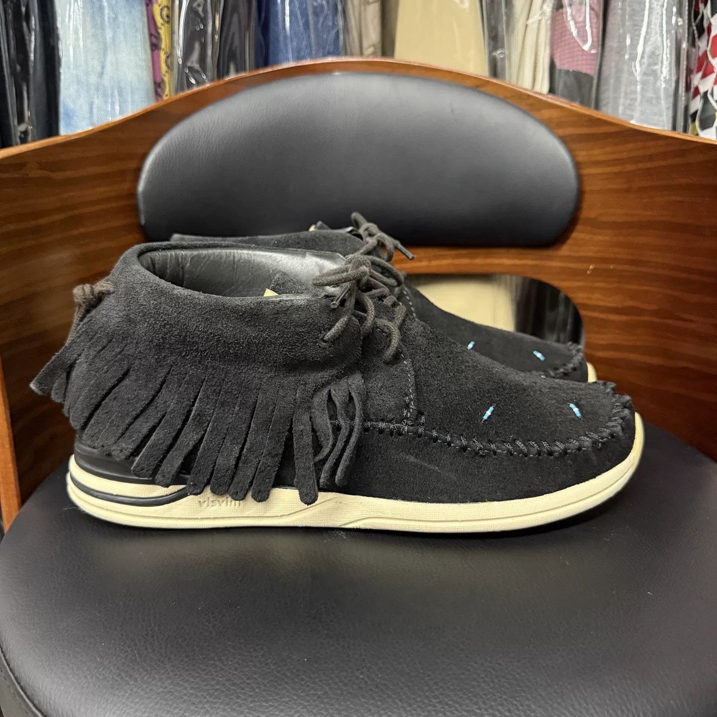 Visvim Visvim FBT Limited Black Tassel Shoes Size US 8.5 / EU 41-42 - 4 Thumbnail