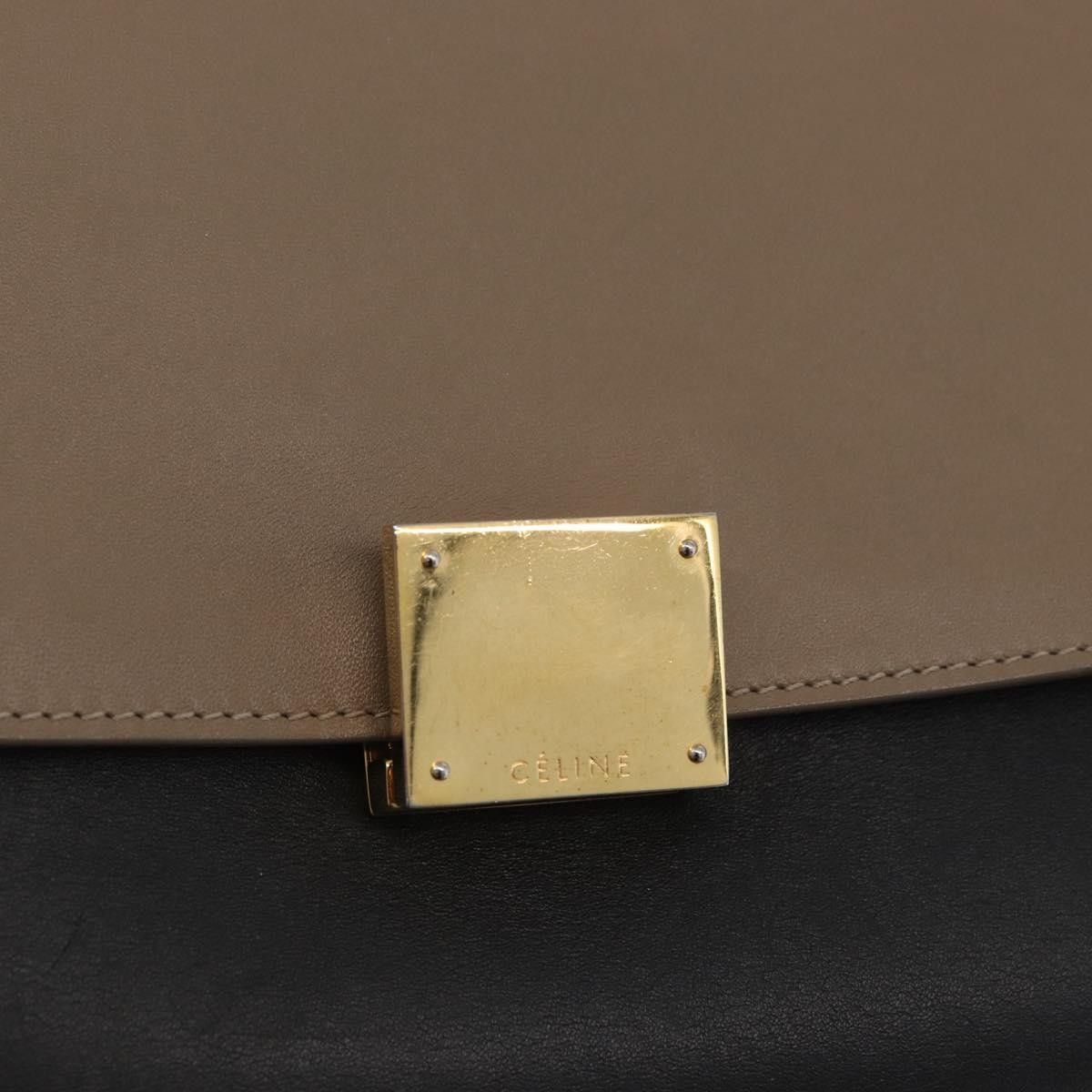 Celine Celine Trapeze Bag Leather with Suede Size ONE SIZE - 19 Thumbnail