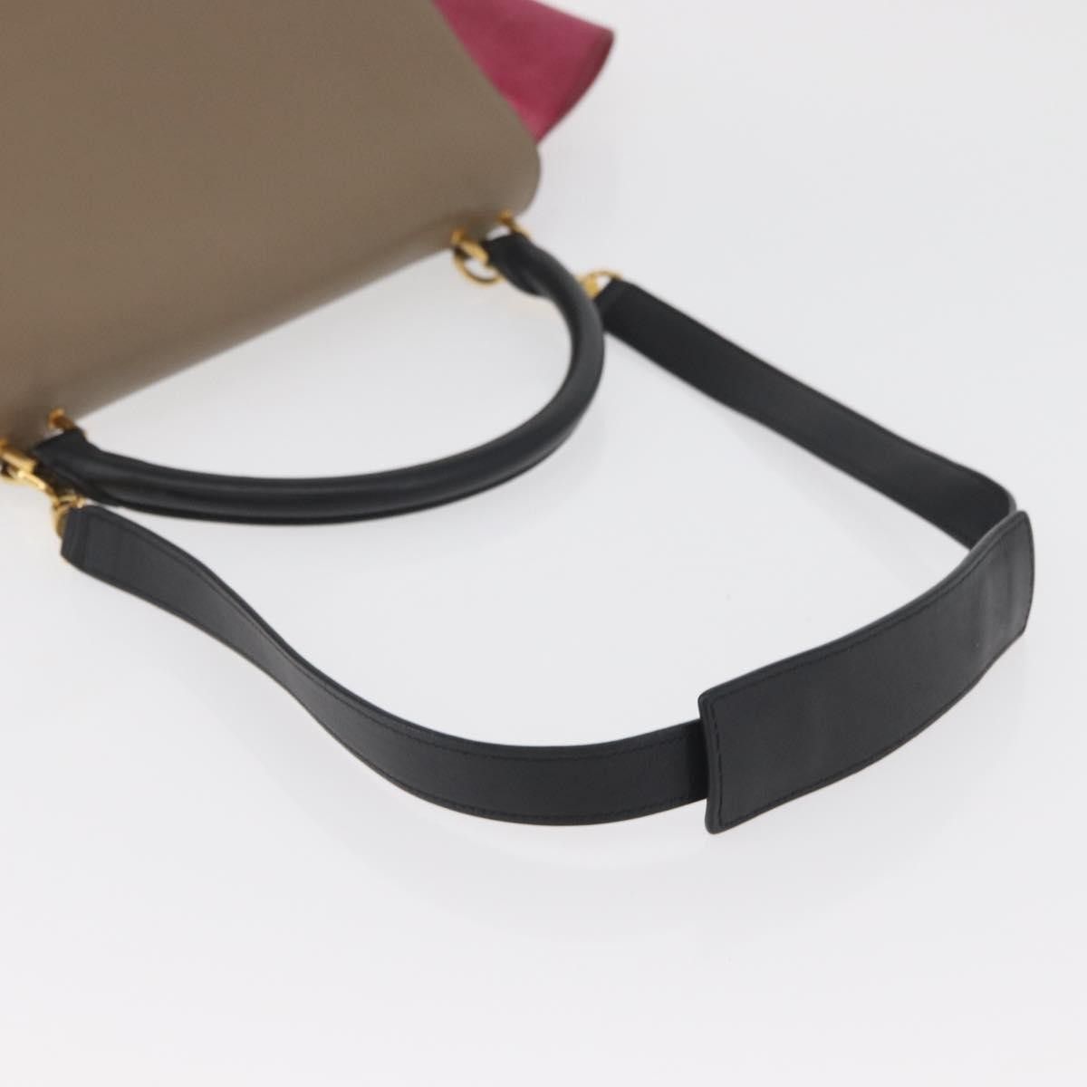 Celine Celine Trapeze Bag Leather with Suede Size ONE SIZE - 15 Thumbnail