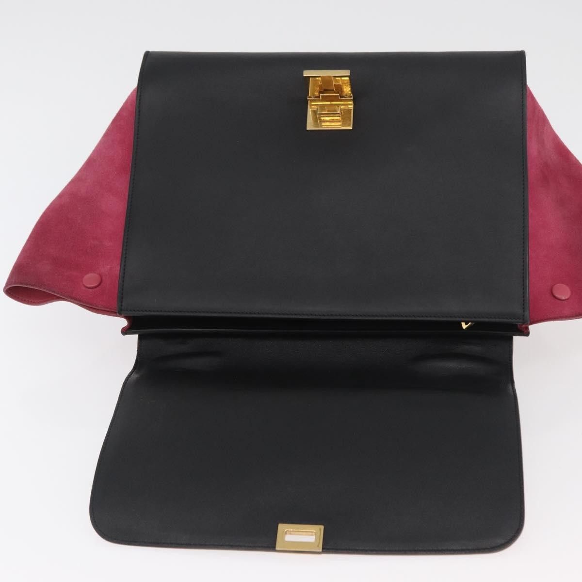 Celine Celine Trapeze Bag Leather with Suede Size ONE SIZE - 20 Thumbnail