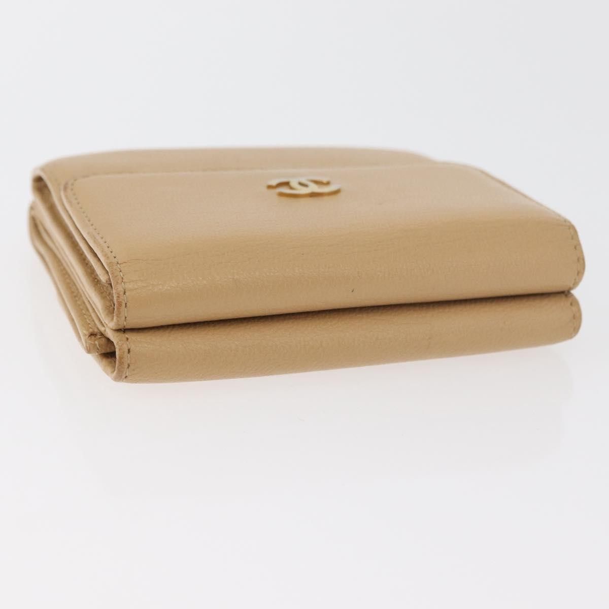Chanel Chanel CC Trifold Wallet Leather Size ONE SIZE - 16 Thumbnail