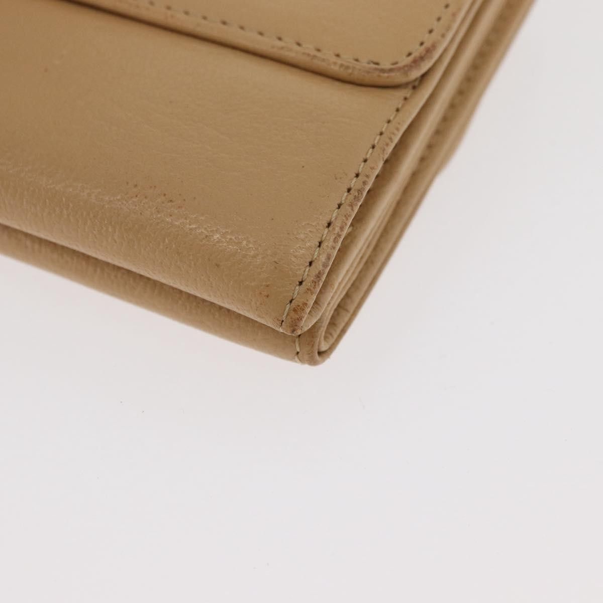 Chanel Chanel CC Trifold Wallet Leather Size ONE SIZE - 9 Thumbnail