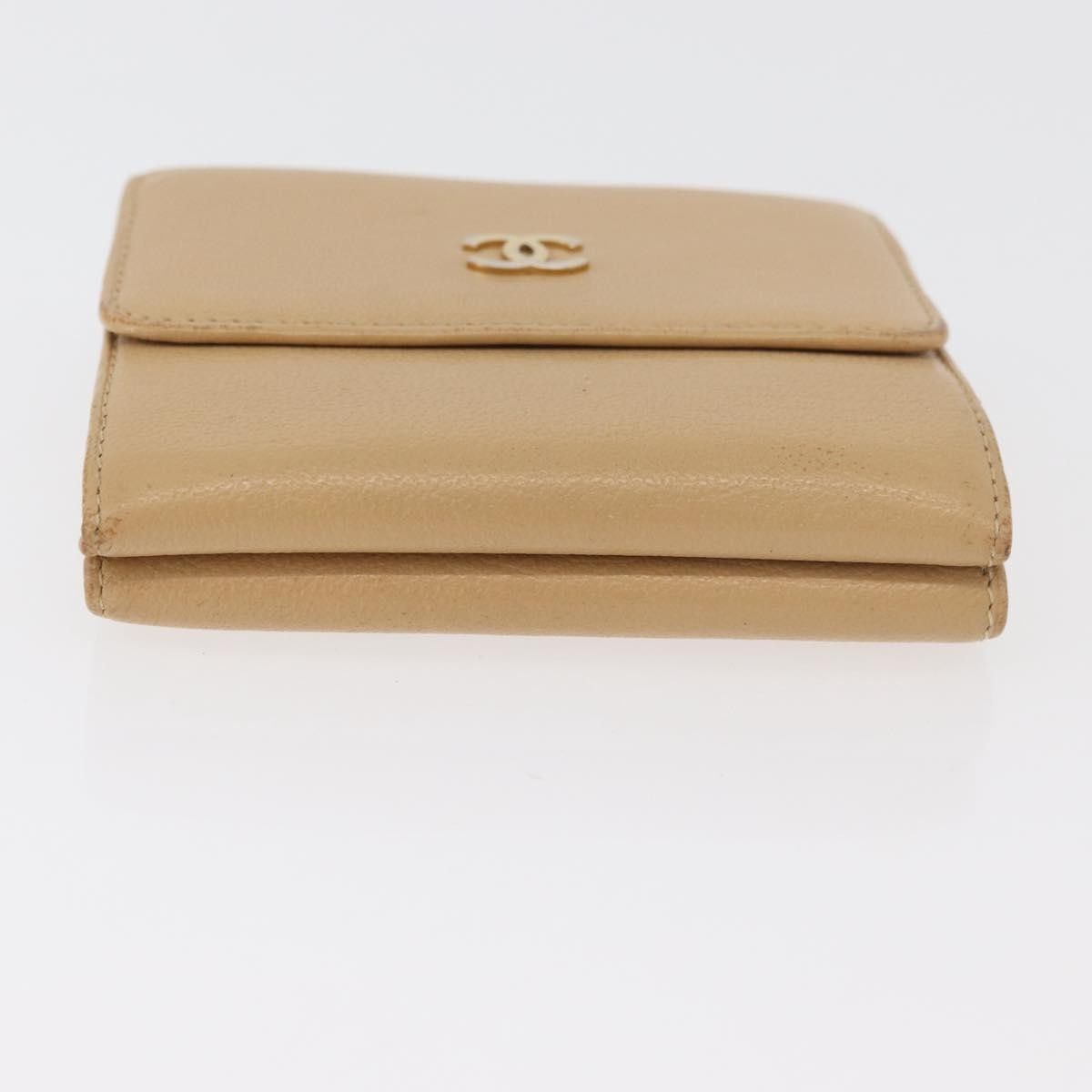 Chanel Chanel CC Trifold Wallet Leather Size ONE SIZE - 17 Thumbnail