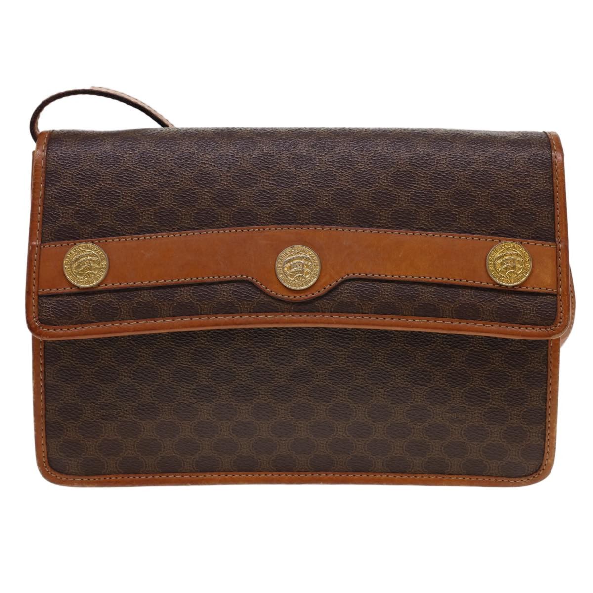 Celine Celine Vintage Macadam Canvas and Leather Size ONE SIZE - 18 Thumbnail
