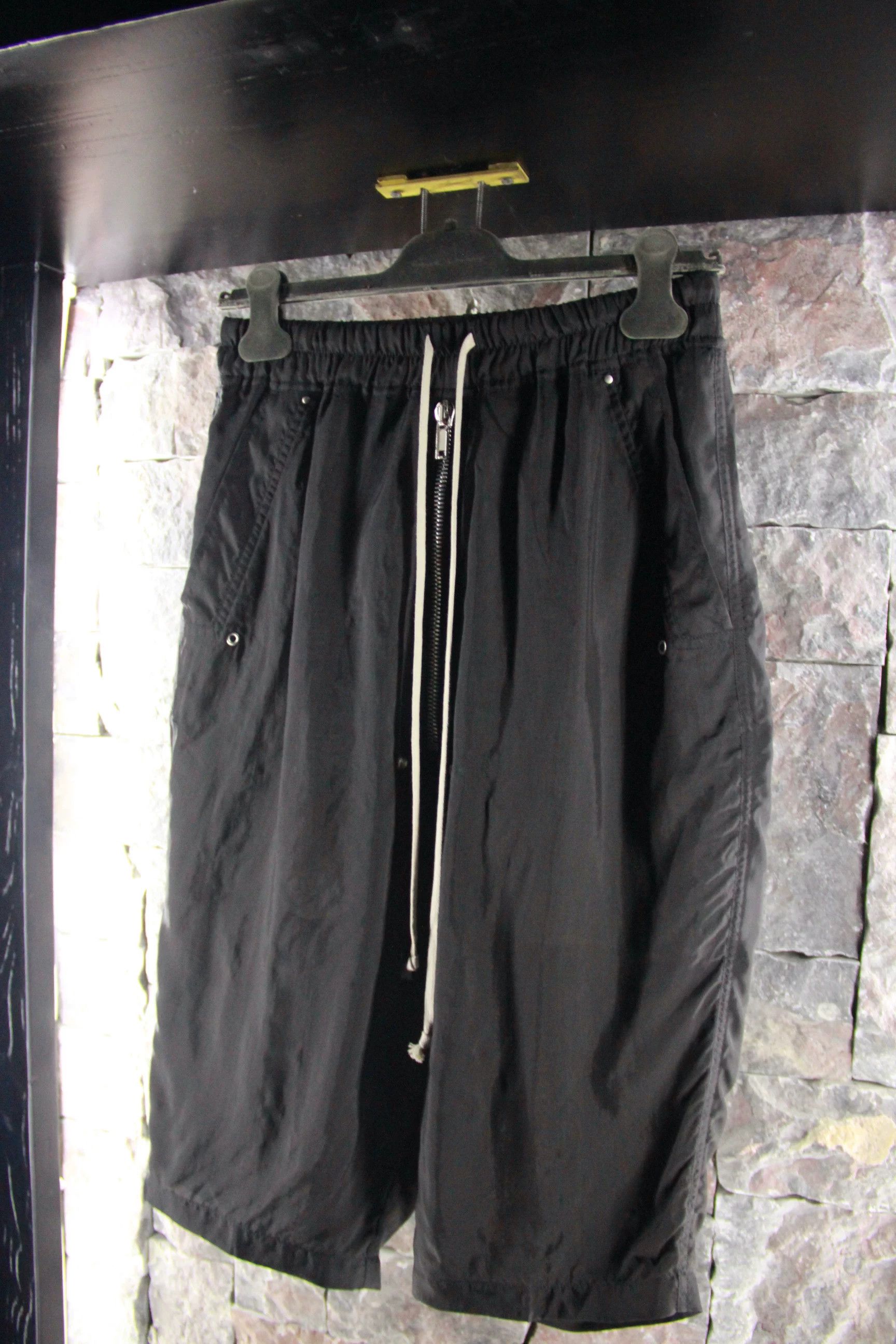 Rick Owens Rick Owens Black Shorts Men 30 Size US 30 / EU 46 - 5 Thumbnail