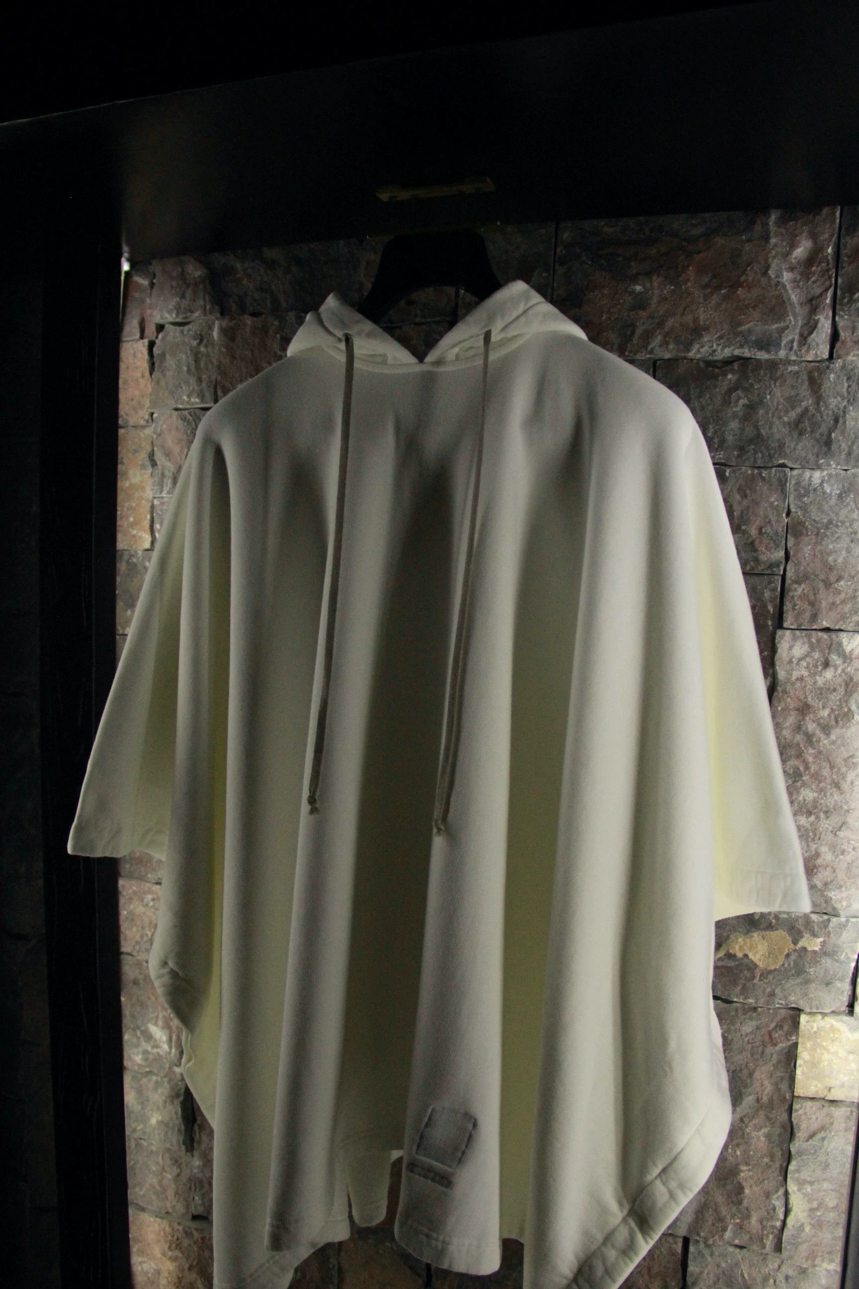 Rick Owens Rick Owens White Hoodie Men xs Size US XS / EU 42 / 0 - 5 Thumbnail