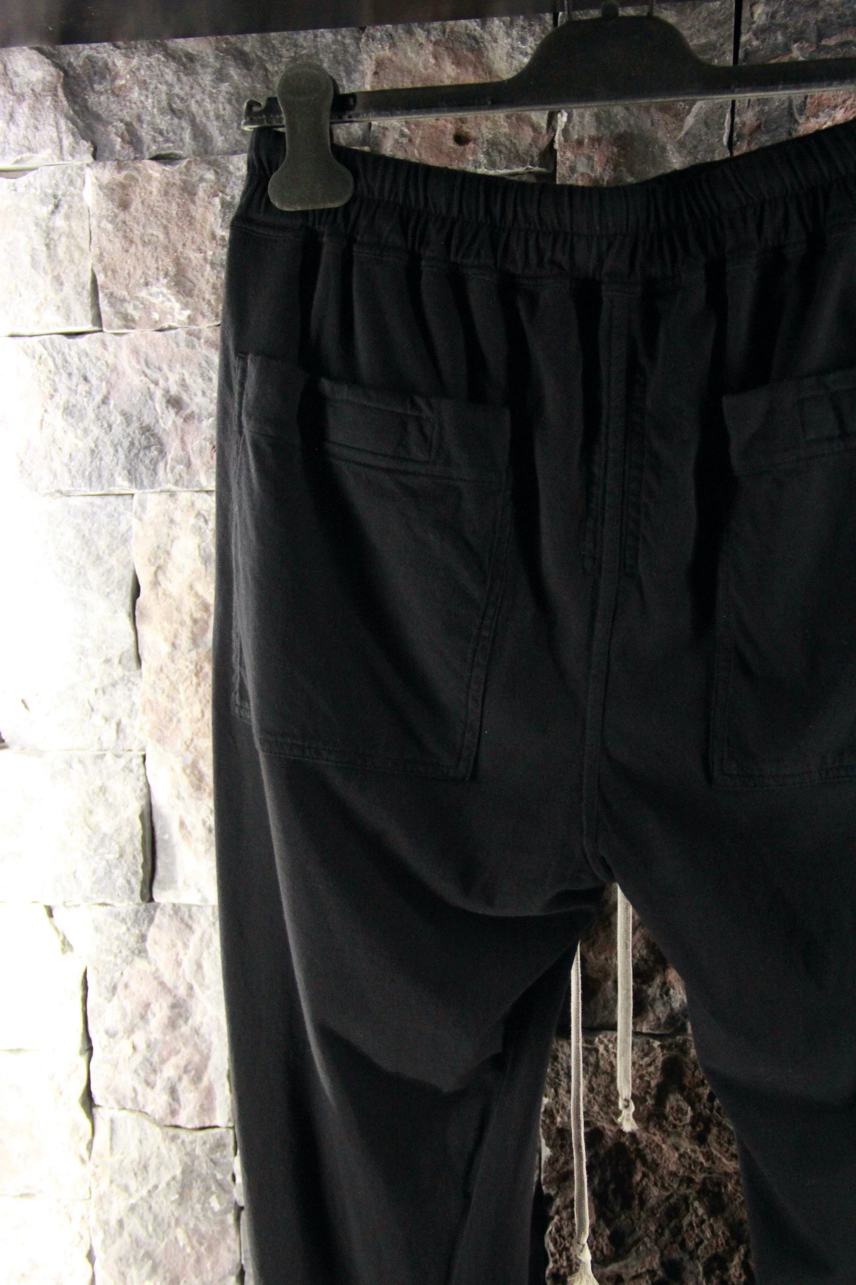 Rick Owens Rick Owens Black Casual Pants Men 28 Size US 28 / EU 44 - 4 Thumbnail