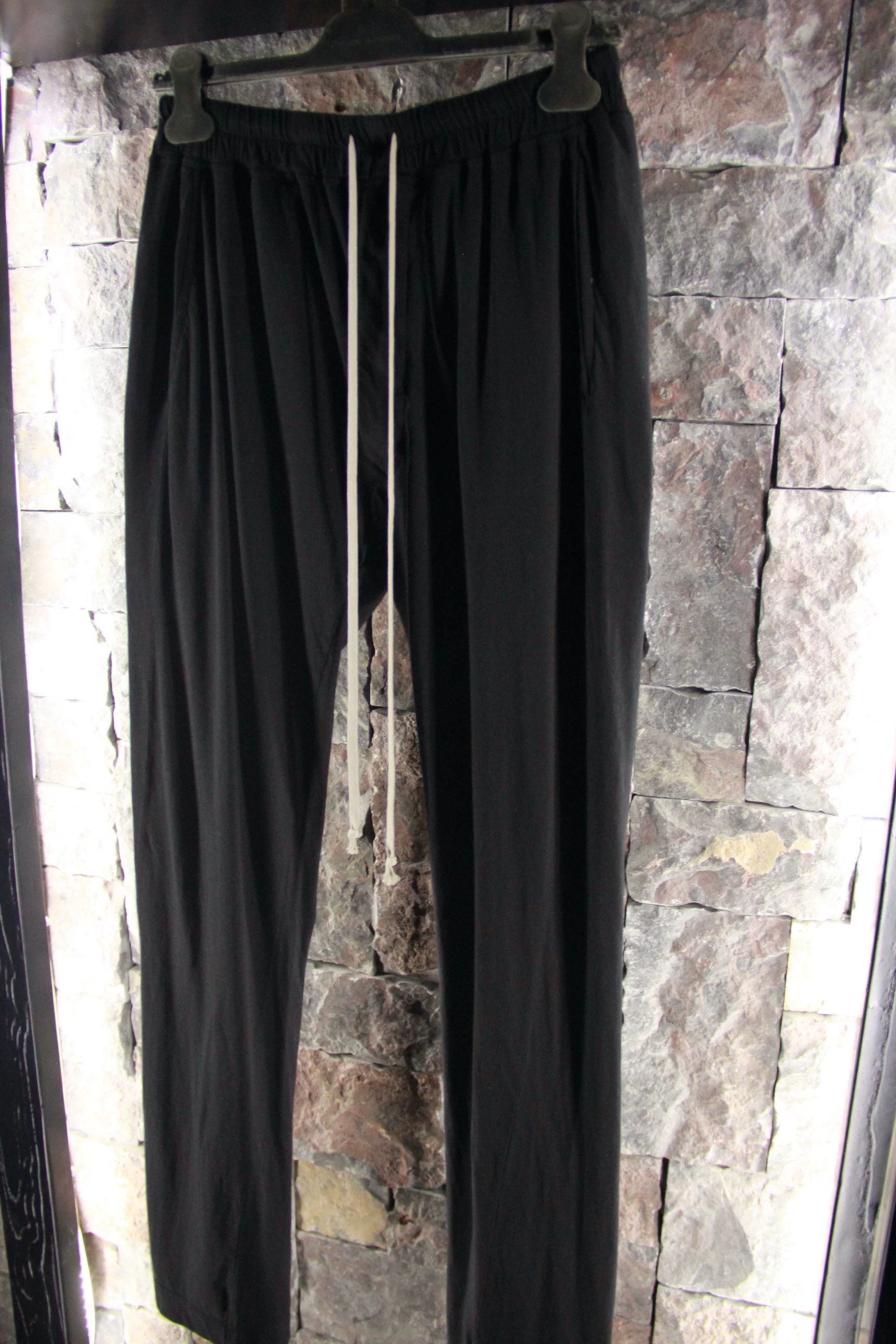 Rick Owens Rick Owens Black Casual Pants Men 28 Size US 28 / EU 44 - 5 Thumbnail