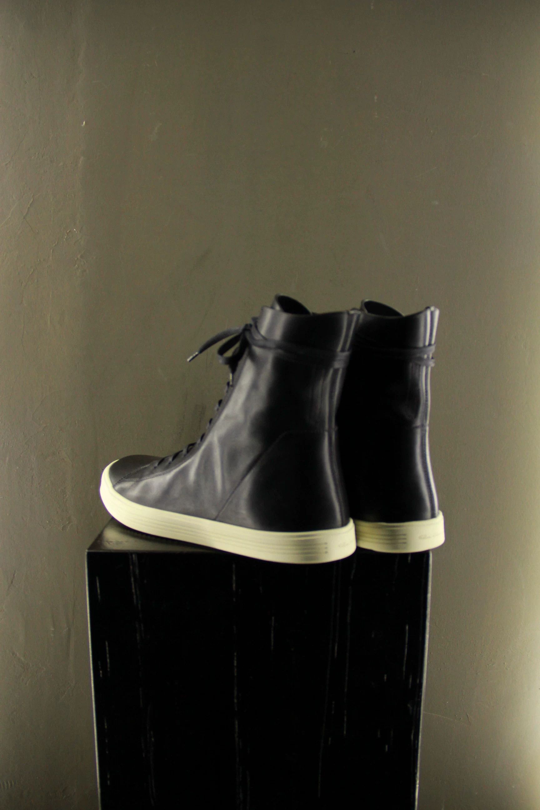 Rick Owens Rick Owens White Hitop Sneakers Women us_6 Size US 6 / IT 36 - 4 Thumbnail