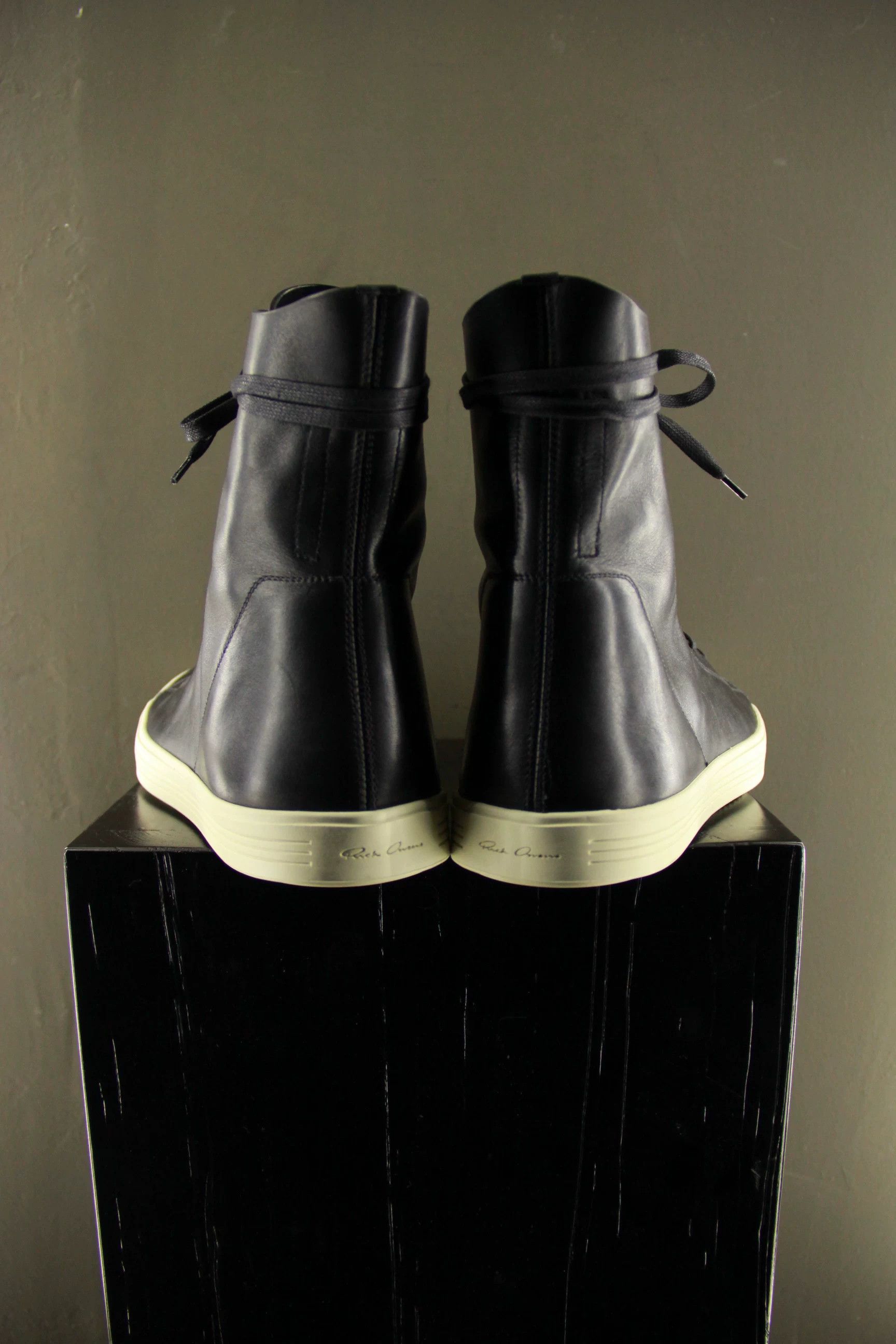 Rick Owens Rick Owens White Hitop Sneakers Women us_7 Size US 7 / IT 37 - 5 Thumbnail