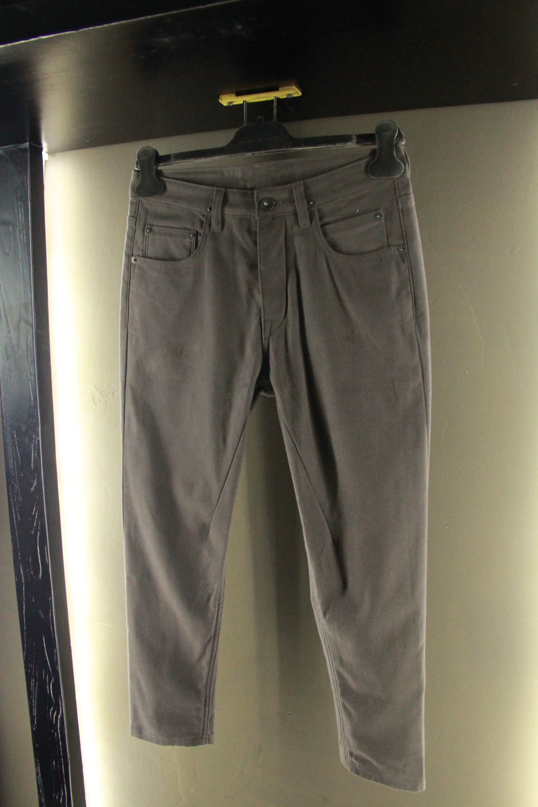 Rick Owens Rick Owens Gray Casual Pants Men 26 Size US 26 / EU 42 - 5 Thumbnail