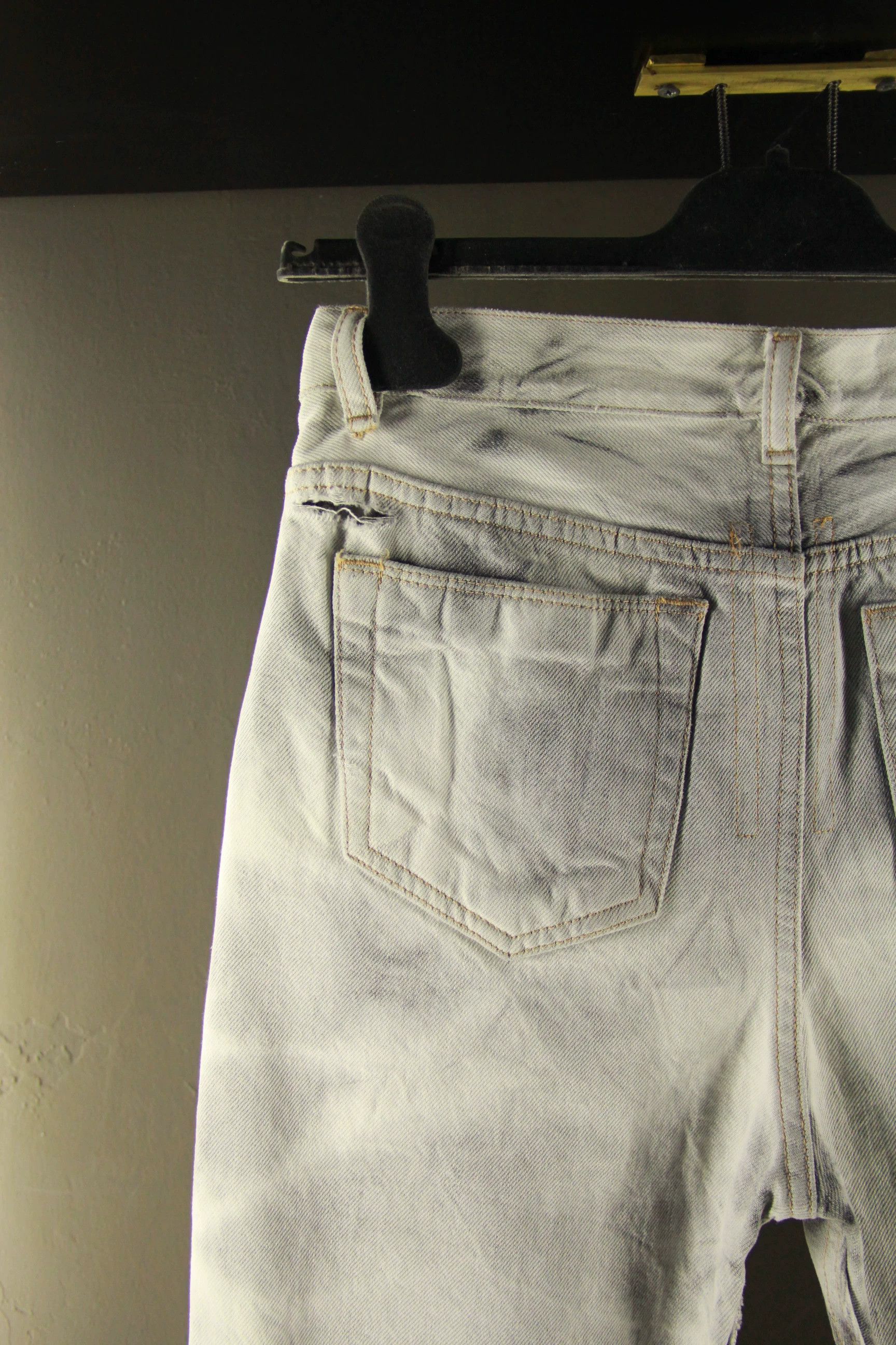 Rick Owens Rick Owens White Jeans Men 26 Size US 26 / EU 42 - 4 Thumbnail
