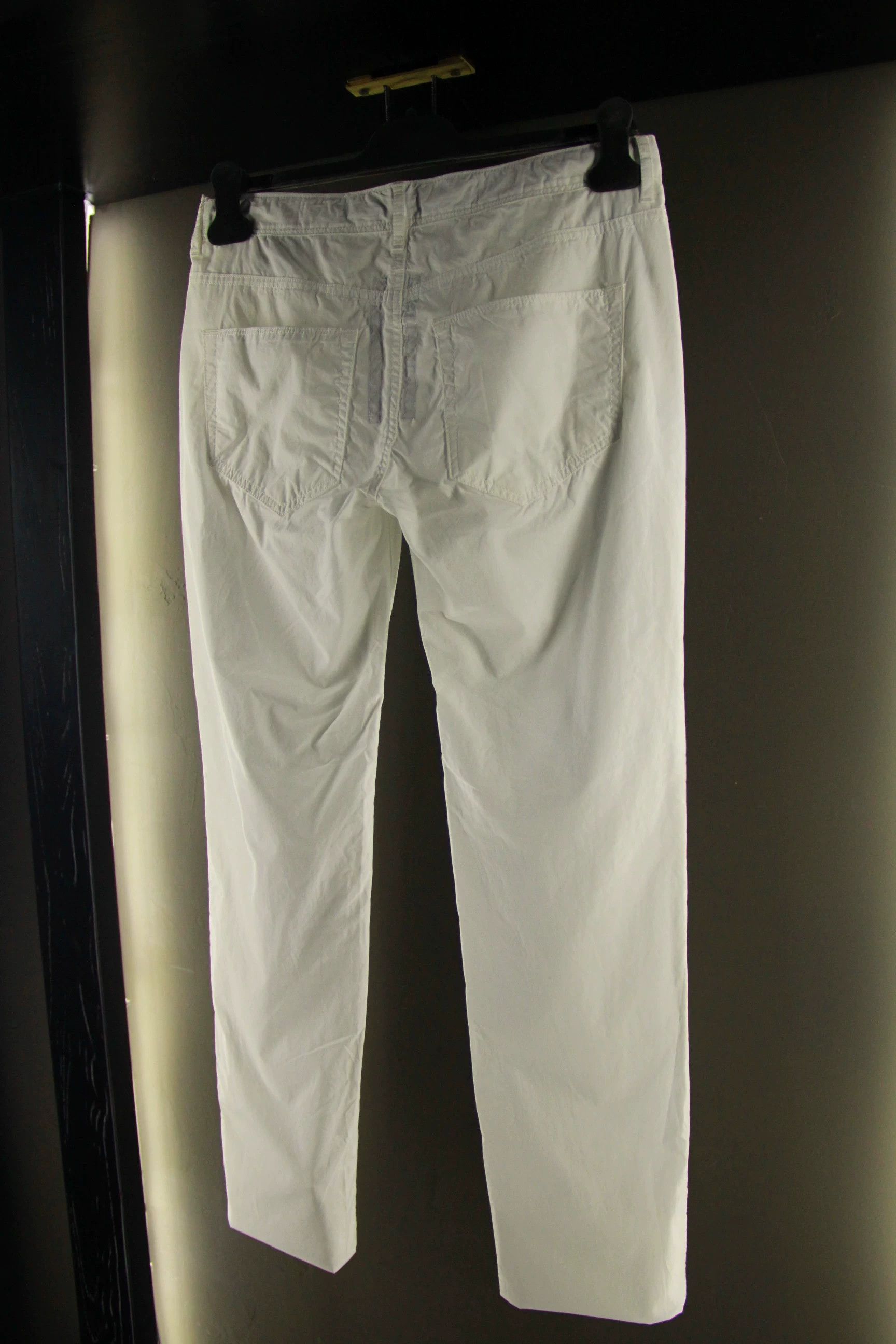 Rick Owens Rick Owens White Cropped Pants Men 26 Size US 26 / EU 42 - 5 Thumbnail