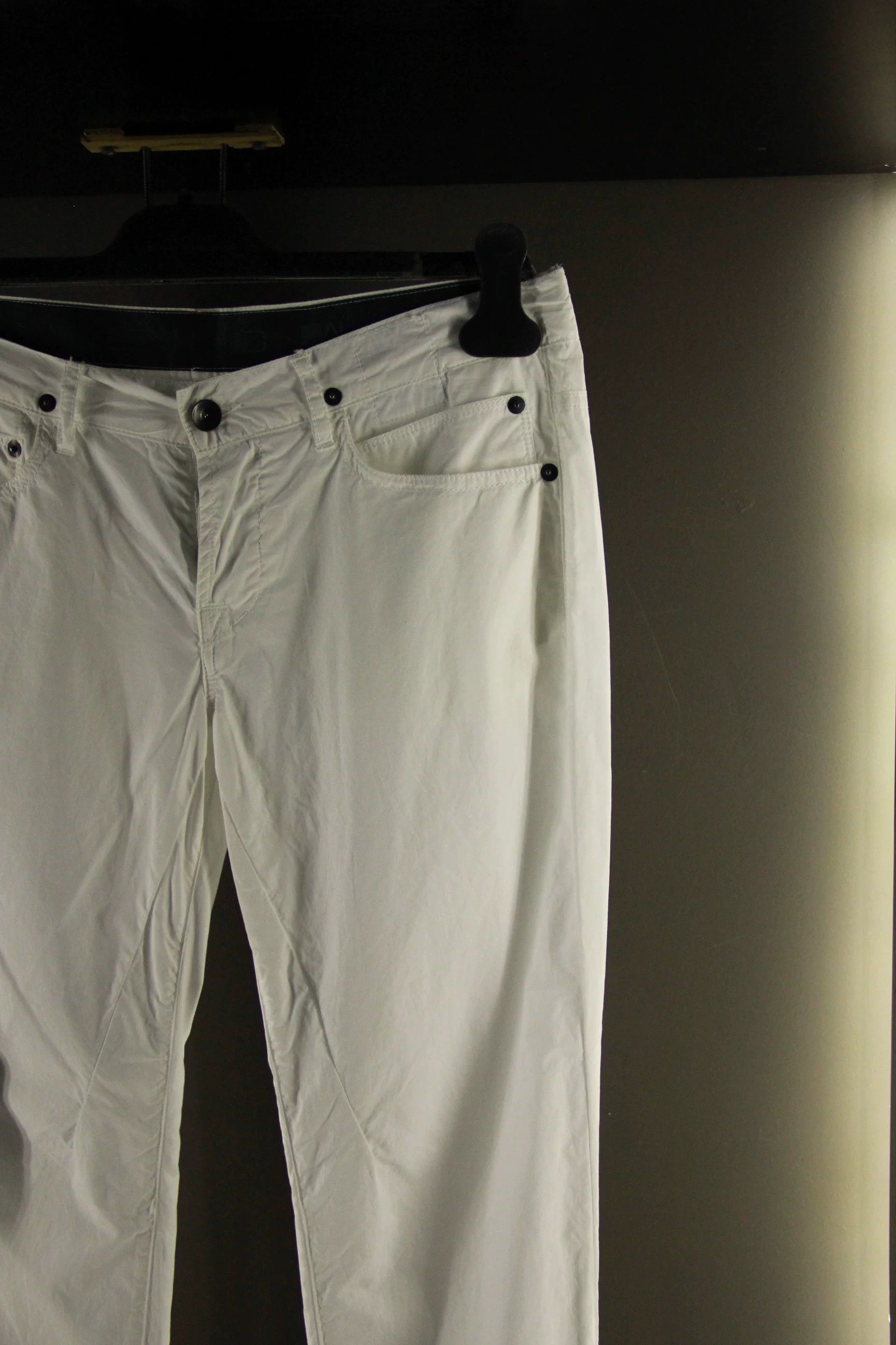 Rick Owens Rick Owens White Cropped Pants Men 26 Size US 26 / EU 42 - 3 Thumbnail