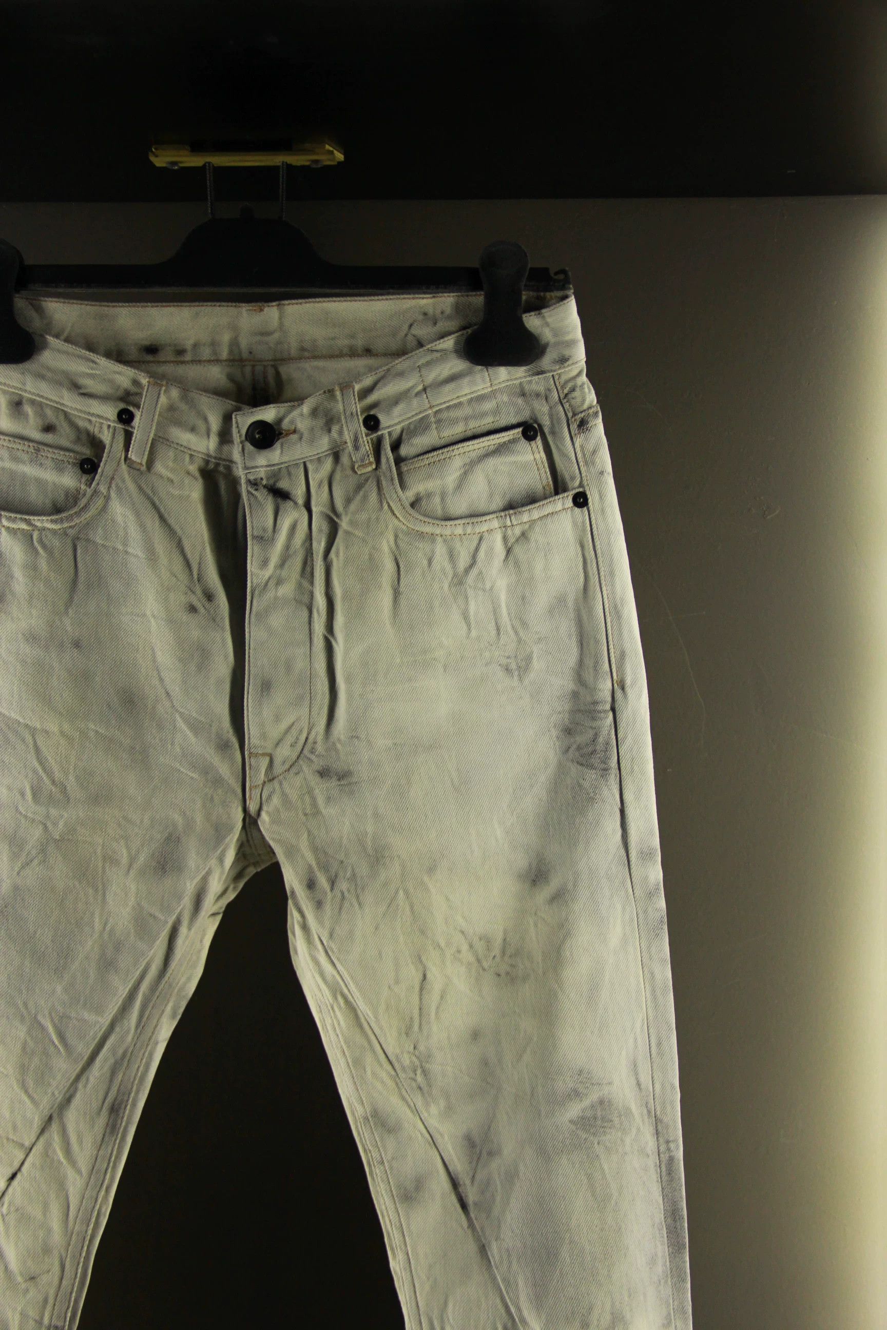 Rick Owens Rick Owens White Casual Pants Men 32 Size US 32 / EU 48 - 3 Thumbnail