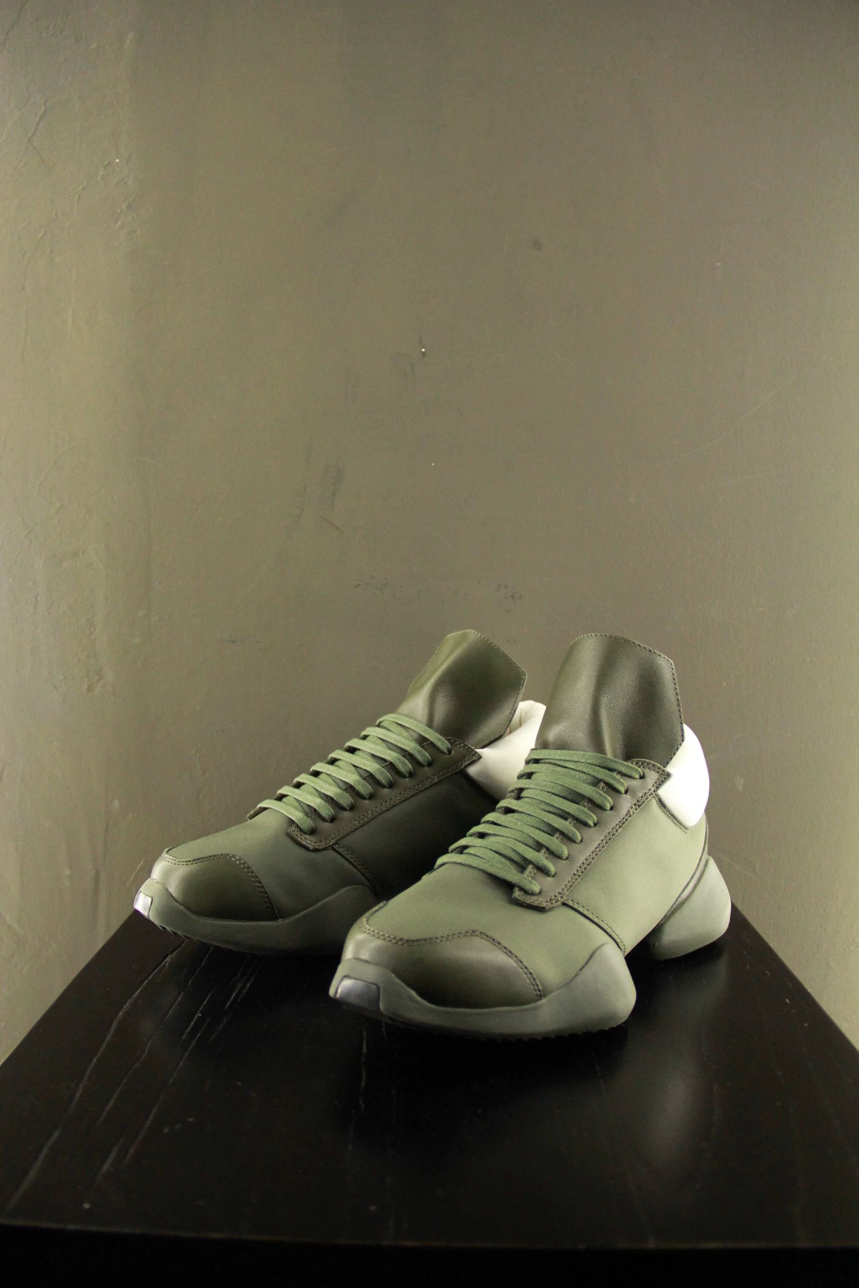Rick Owens Rick Owens Green Sneakers Women us_6-5 Size US 6.5 / IT 36.5 - 4 Thumbnail