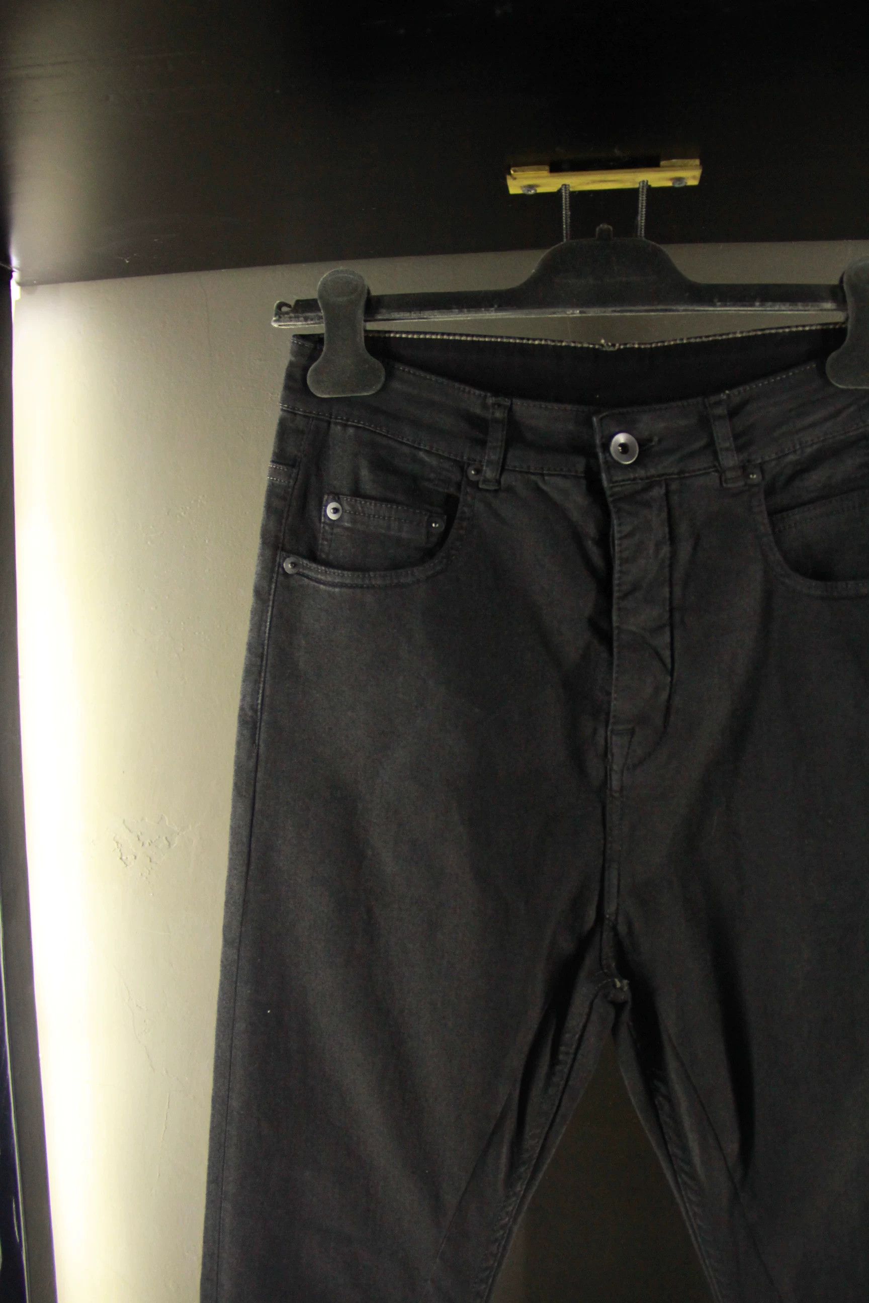 Rick Owens Rick Owens Black Jeans Men 29 Size US 29 - 3 Thumbnail