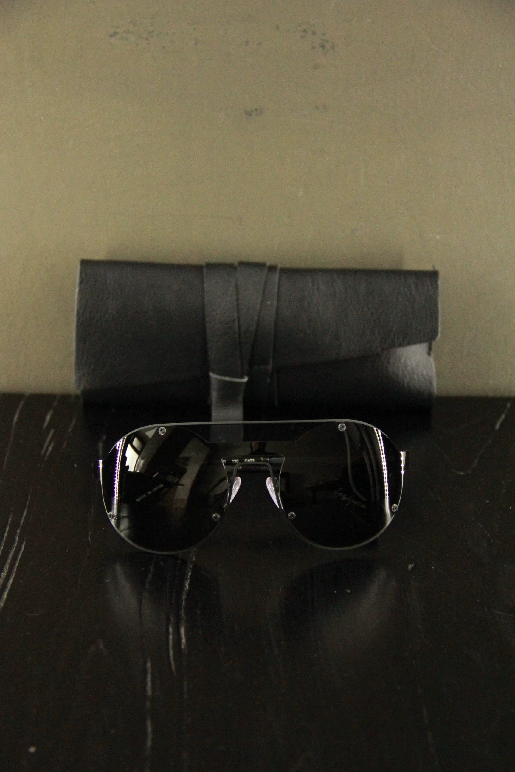 Yohji Yamamoto Yohji Yamamoto Gold Glasses Men one size Size ONE SIZE - 3 Thumbnail