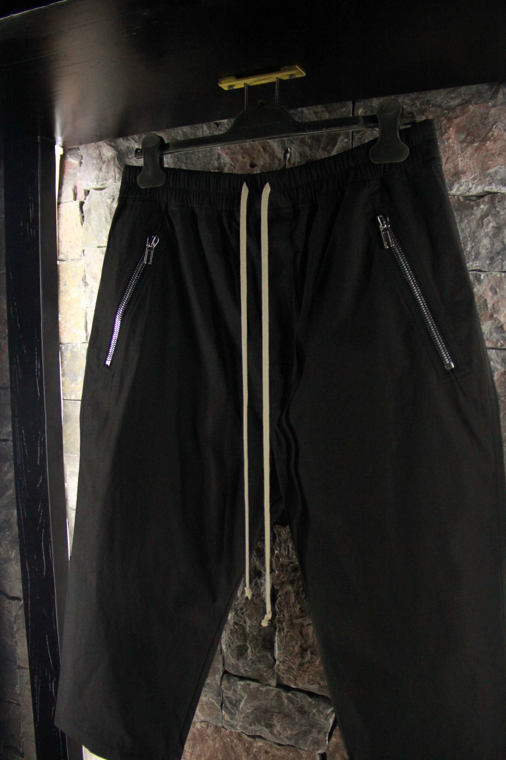 Rick Owens Rick Owens Black Casual Pants Men 32 Size US 32 / EU 48 - 5 Thumbnail