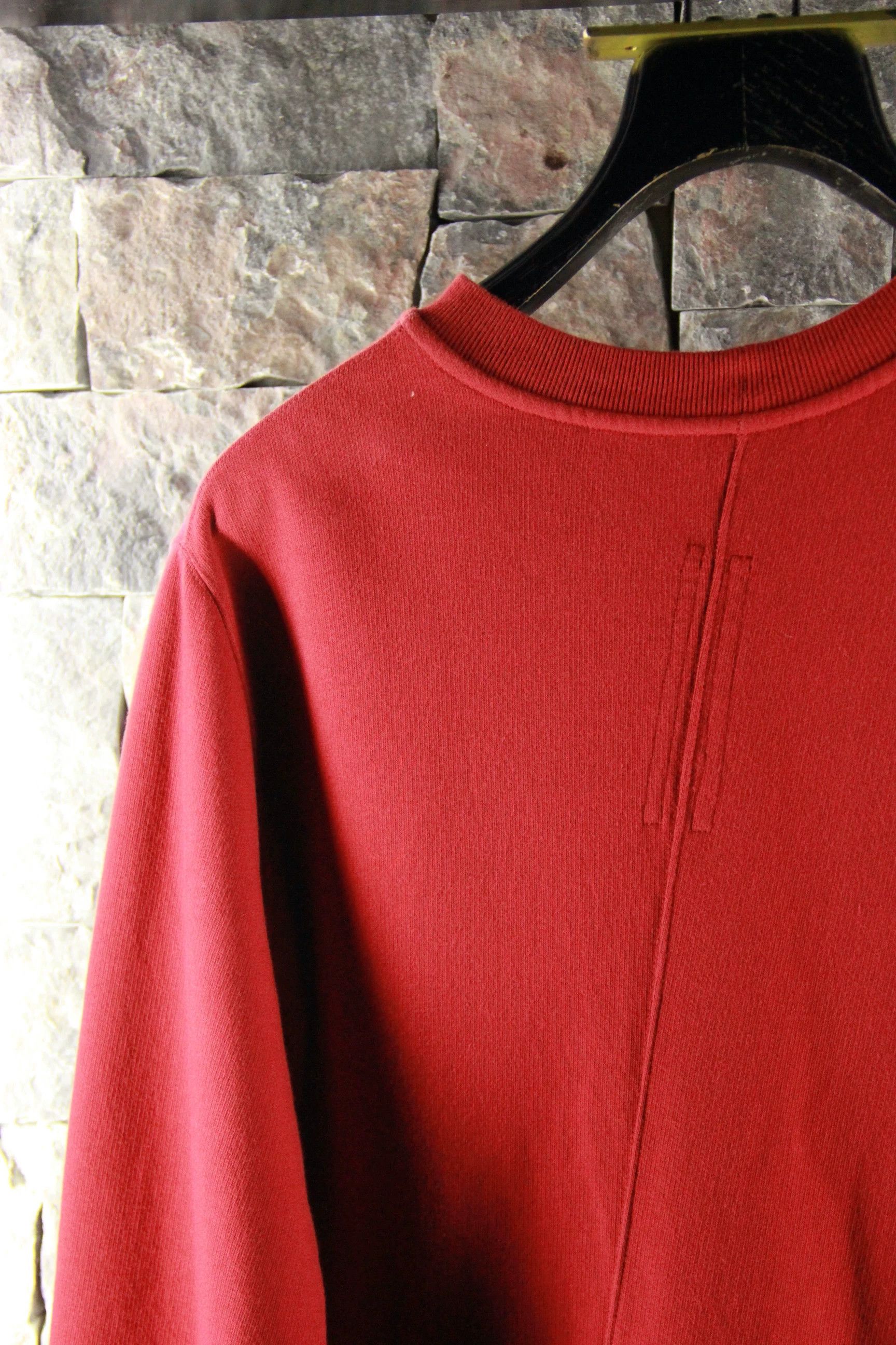 Rick Owens Rick Owens Red Hoodie Men s Size US S / EU 44-46 / 1 - 5 Thumbnail
