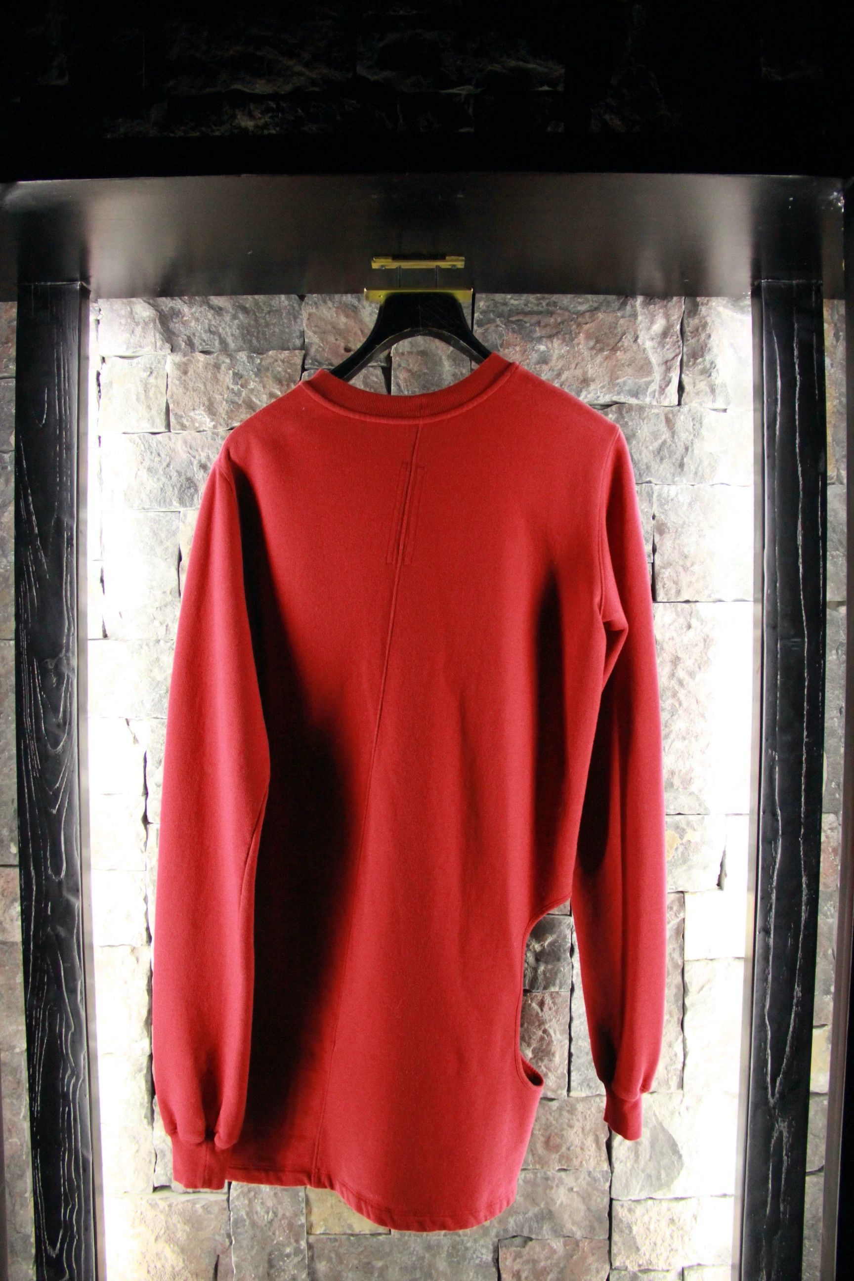 Rick Owens Rick Owens Red Hoodie Men s Size US S / EU 44-46 / 1 - 2 Thumbnail