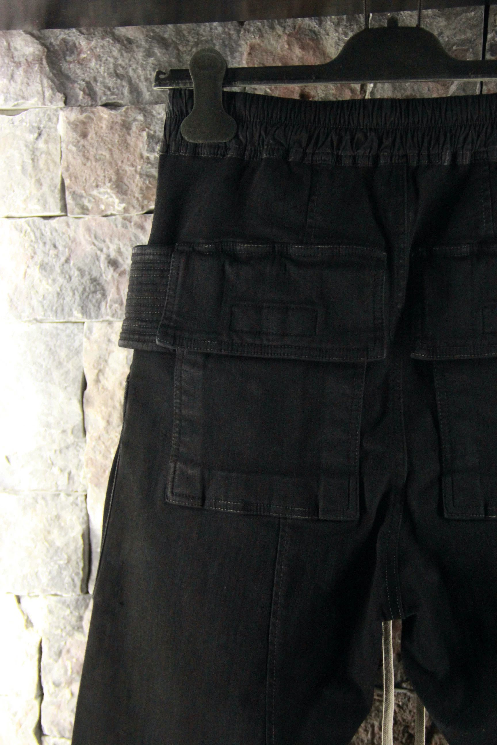 Rick Owens Rick Owens Black Casual Pants Men 28 Size US 28 / EU 44 - 4 Thumbnail