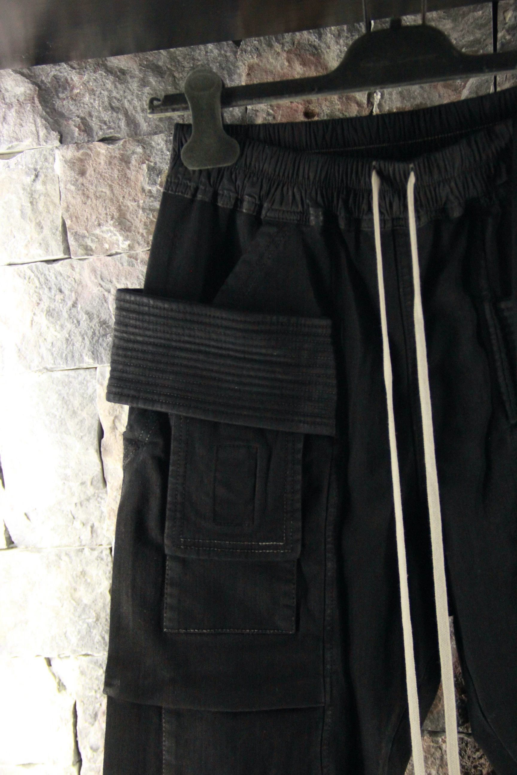 Rick Owens Rick Owens Black Casual Pants Men 28 Size US 28 / EU 44 - 3 Thumbnail