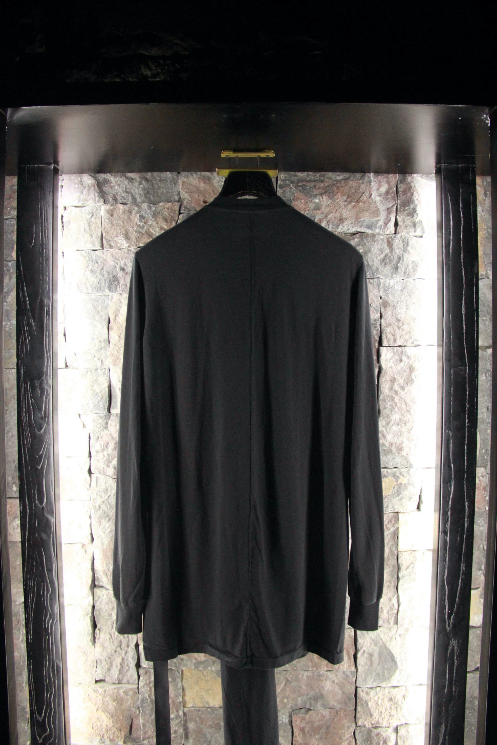 Rick Owens Rick Owens Black Hoodie Men xs Size US XS / EU 42 / 0 - 2 Thumbnail