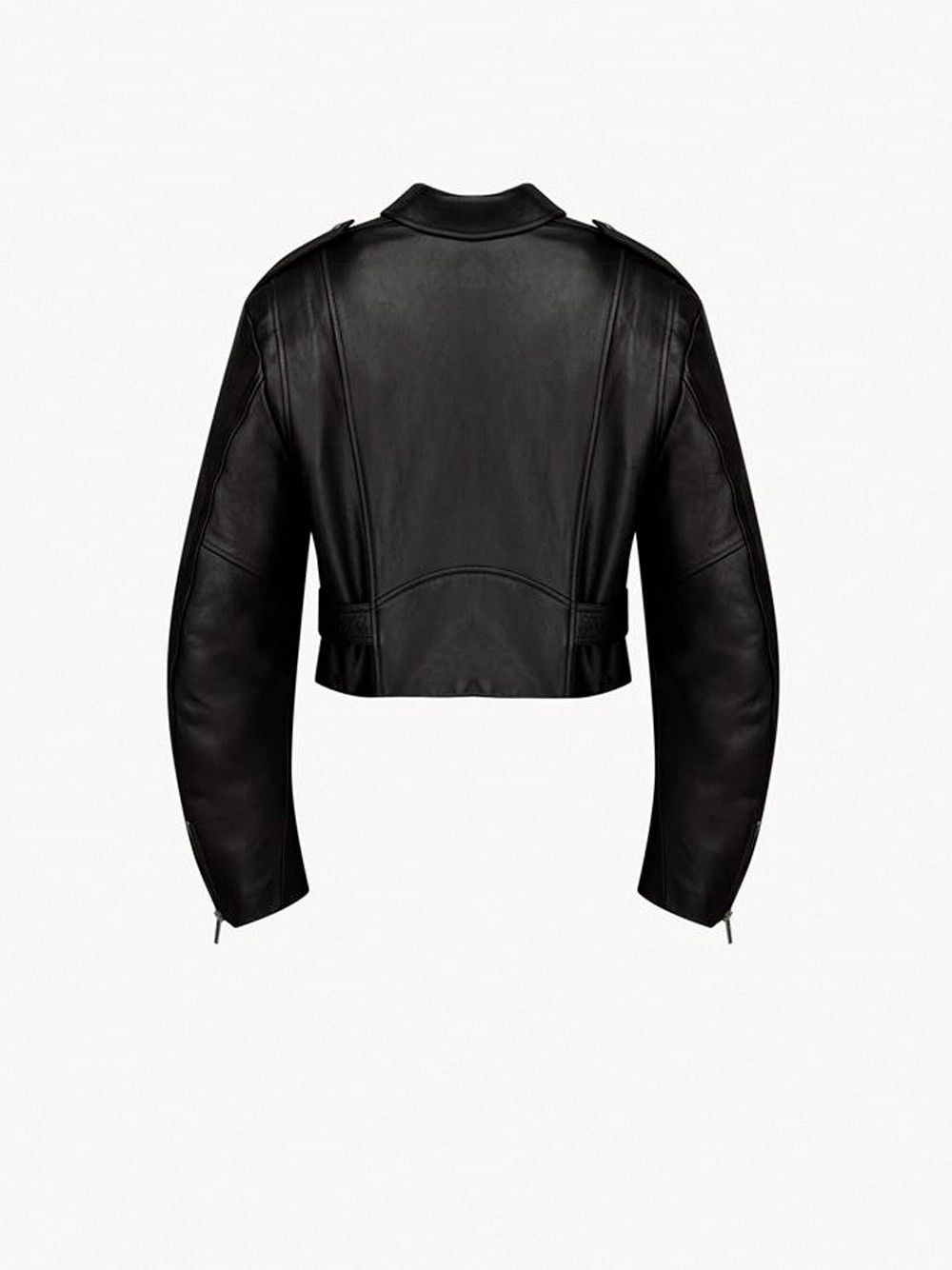 Saint Laurent Paris Leather Jacket Size M / US 6-8 / IT 42-44 - 3 Thumbnail
