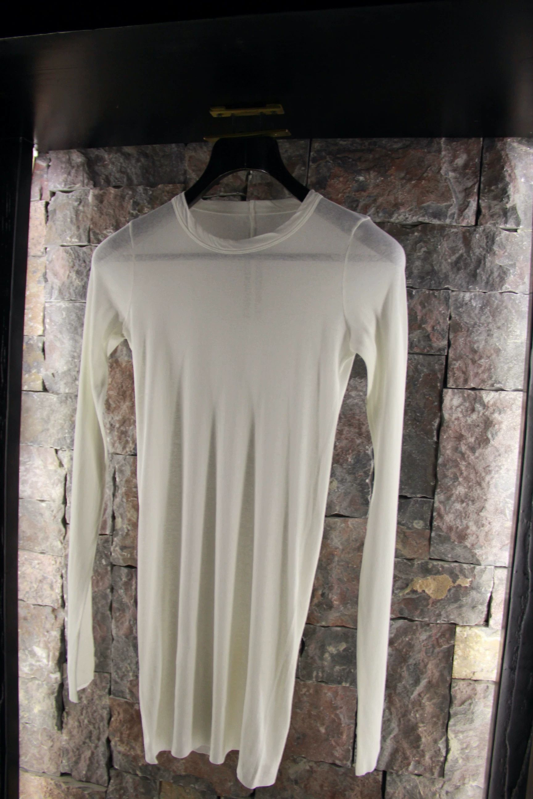 Rick Owens Rick Owens White Short Sleeve Shirts Men s Size US S / EU 44-46 / 1 - 5 Thumbnail