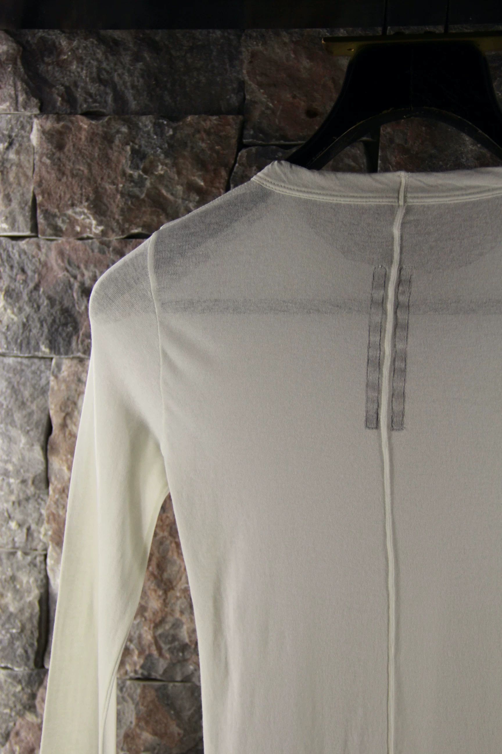 Rick Owens Rick Owens White Short Sleeve Shirts Men s Size US S / EU 44-46 / 1 - 4 Thumbnail