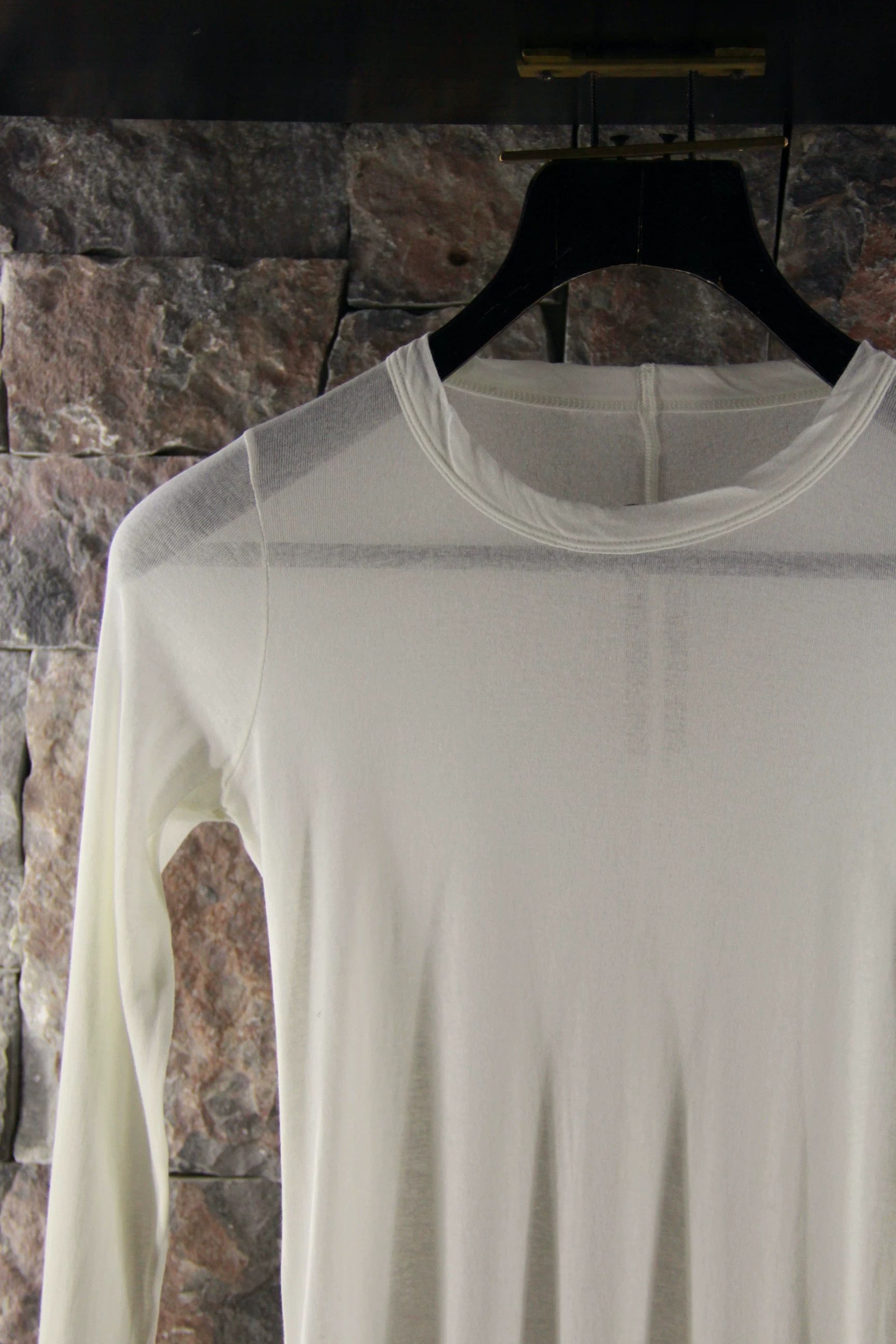 Rick Owens Rick Owens White Short Sleeve Shirts Men s Size US S / EU 44-46 / 1 - 3 Thumbnail