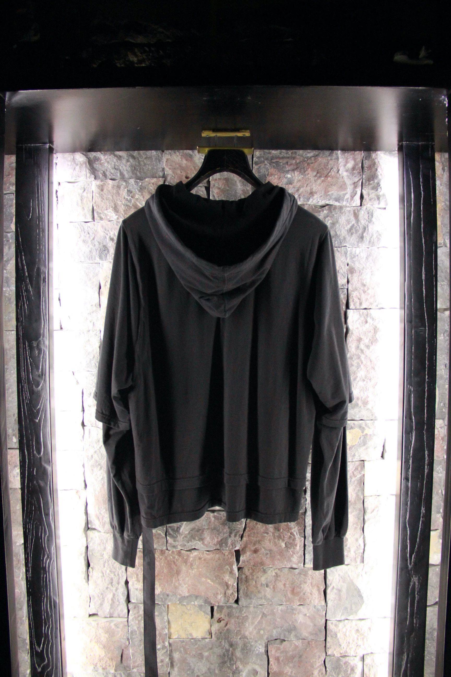 Rick Owens Rick Owens Black Hoodie Men l Size US L / EU 52-54 / 3 - 2 Thumbnail