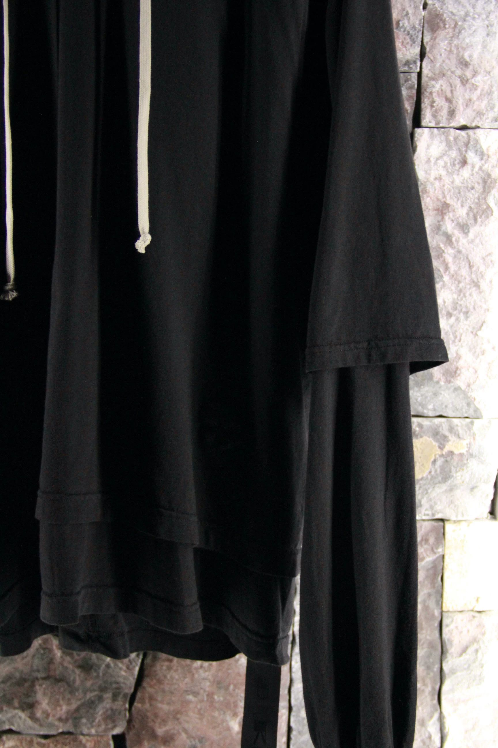 Rick Owens Rick Owens Black Hoodie Men l Size US L / EU 52-54 / 3 - 4 Thumbnail