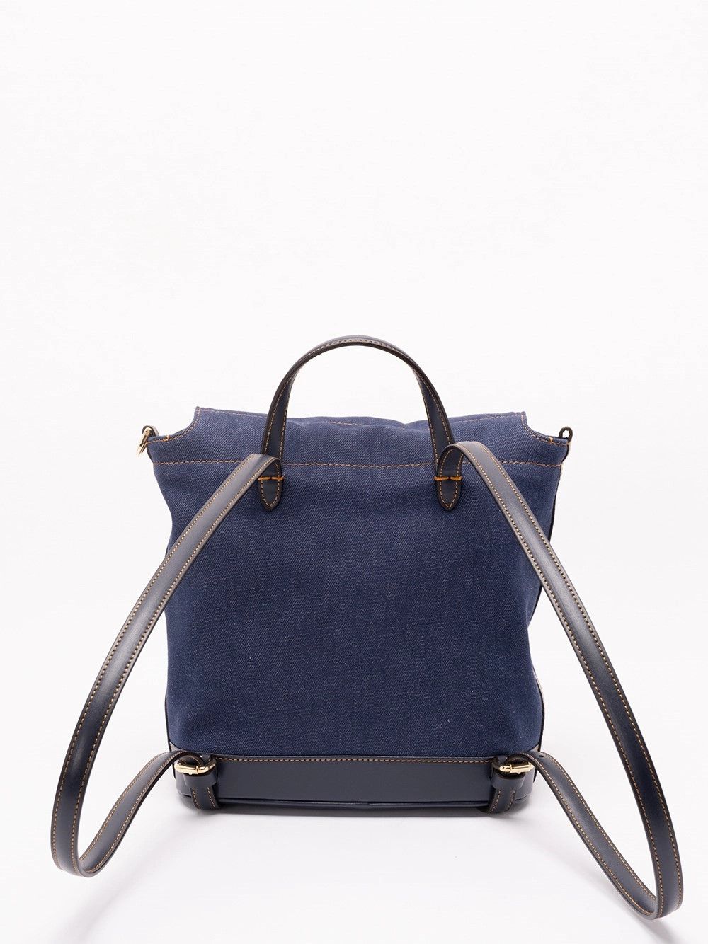 Fendi Denim Backpack Size ONE SIZE - 2 Thumbnail
