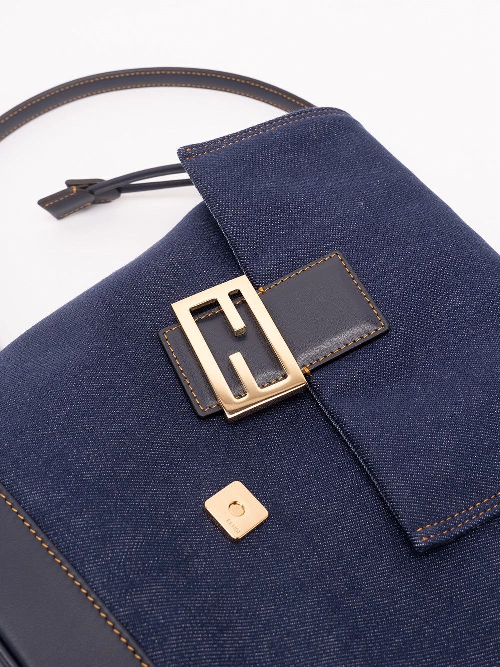 Fendi Denim Backpack Size ONE SIZE - 5 Thumbnail