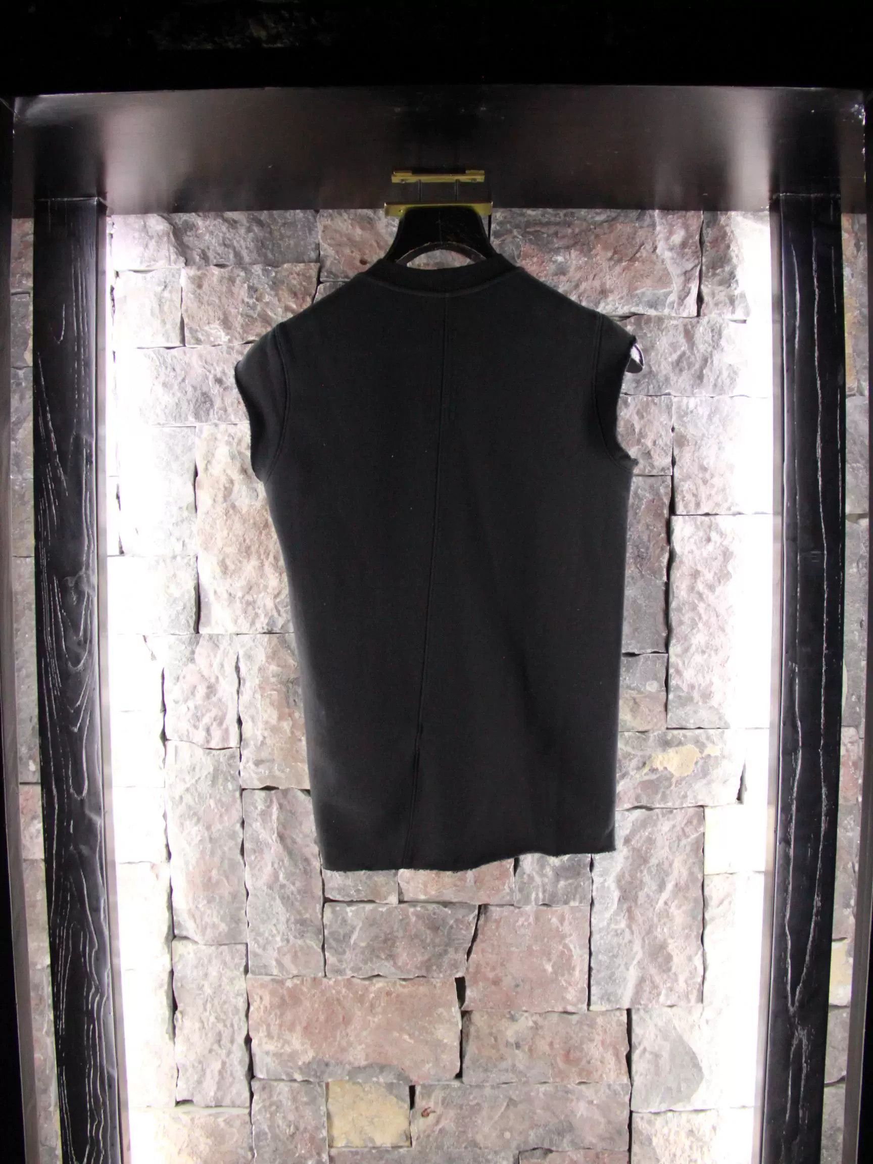 Rick Owens Rick Owens Black Tank Top Men s Size US S / EU 44-46 / 1 - 2 Thumbnail