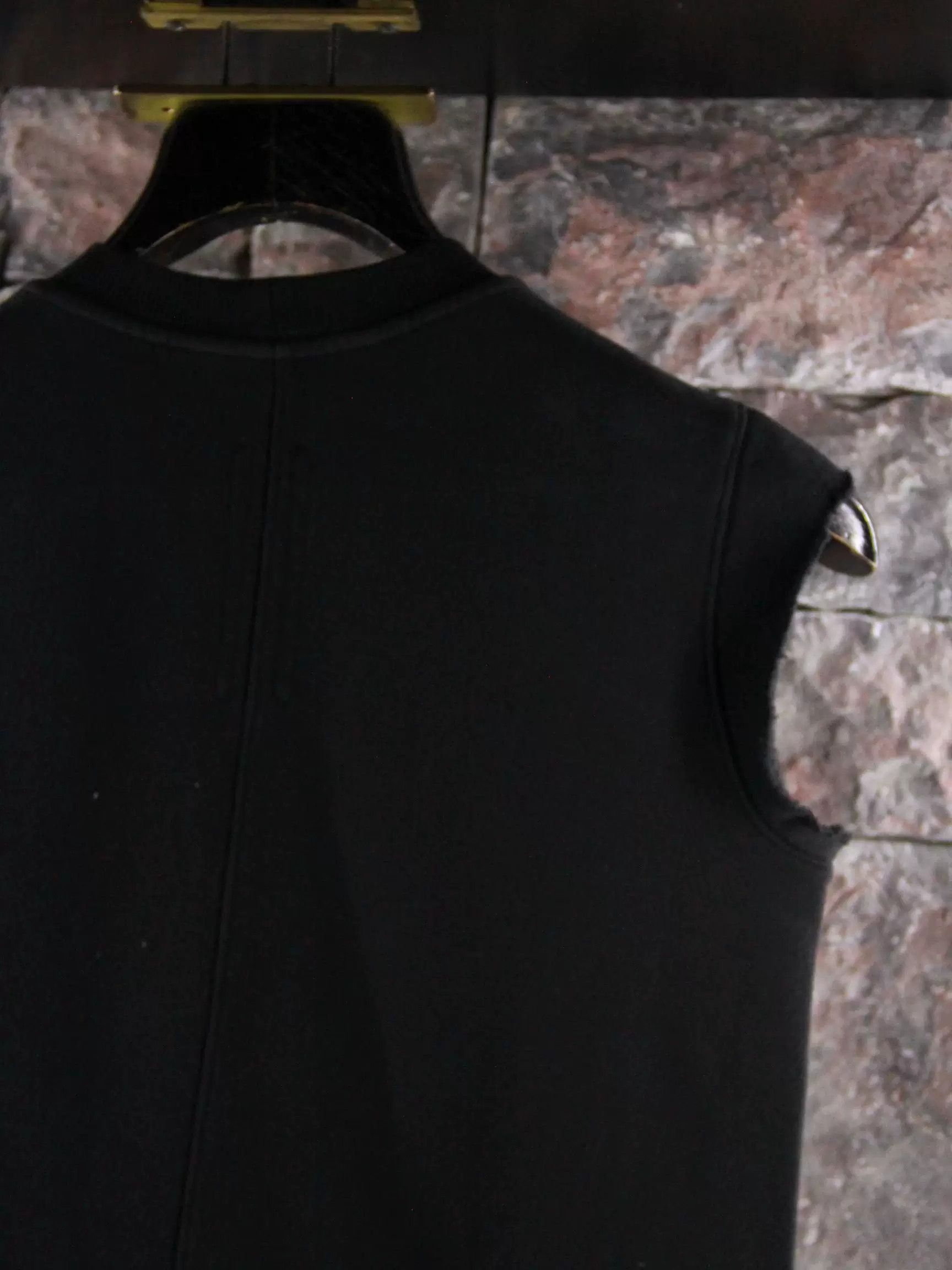 Rick Owens Rick Owens Black Tank Top Men m Size US M / EU 48-50 / 2 - 4 Thumbnail