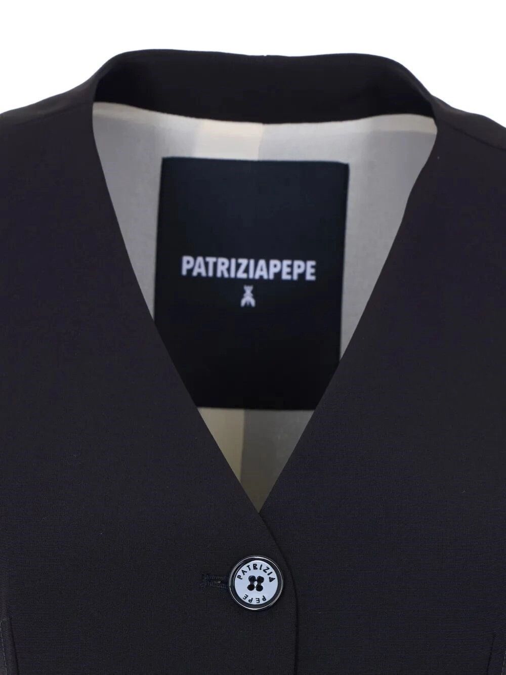 Patrizia Pepe Twill Tailored Vest Size L / US 10 / IT 46 - 3 Thumbnail