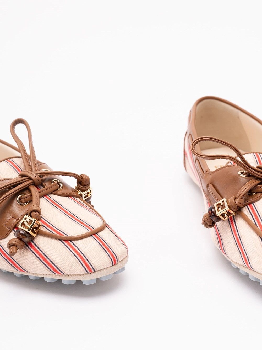 Fendi `FF` Loafers Size US 7 / IT 37 - 5 Thumbnail