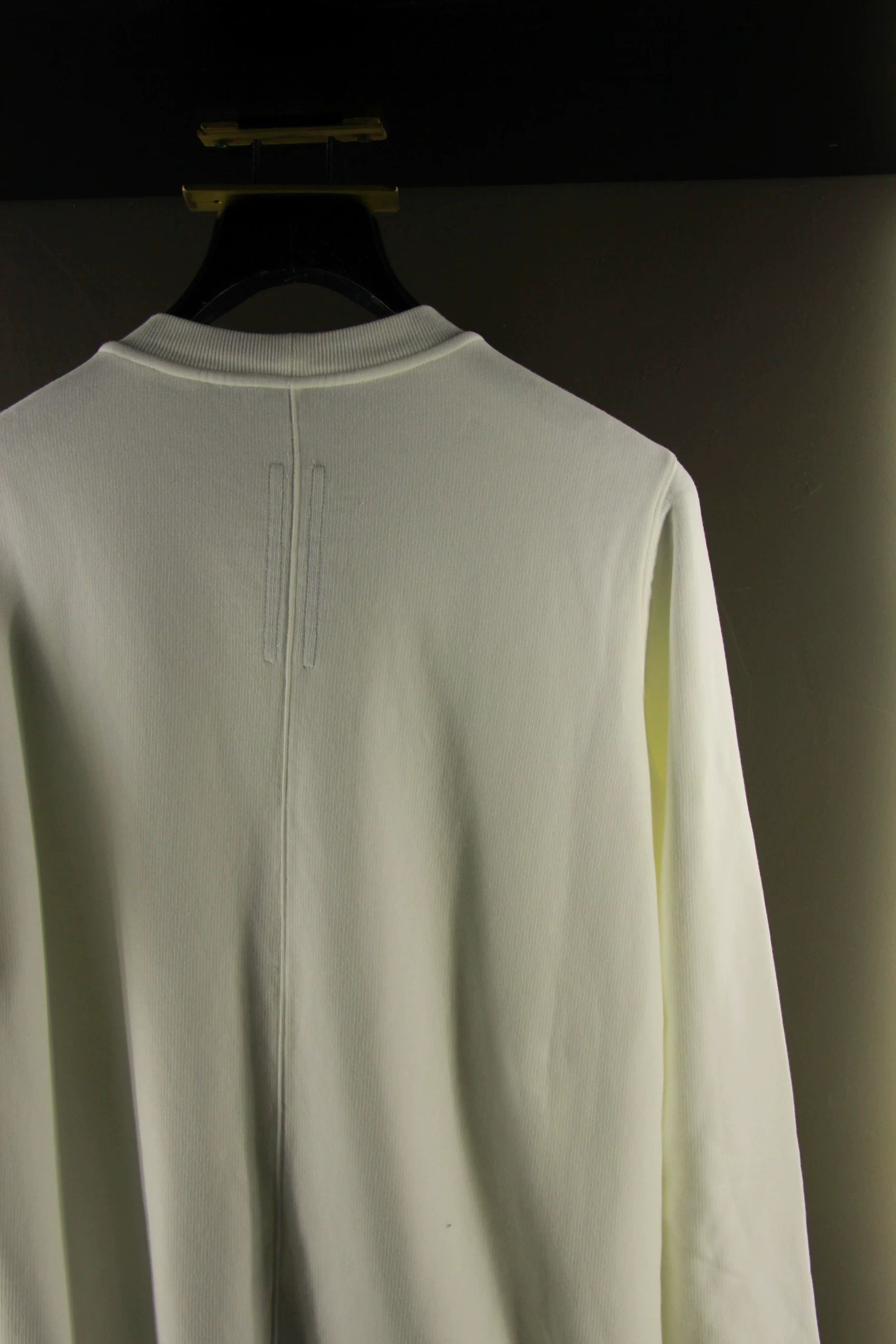 Rick Owens Rick Owens White Hoodie Men xl Size US XL / EU 56 / 4 - 4 Thumbnail