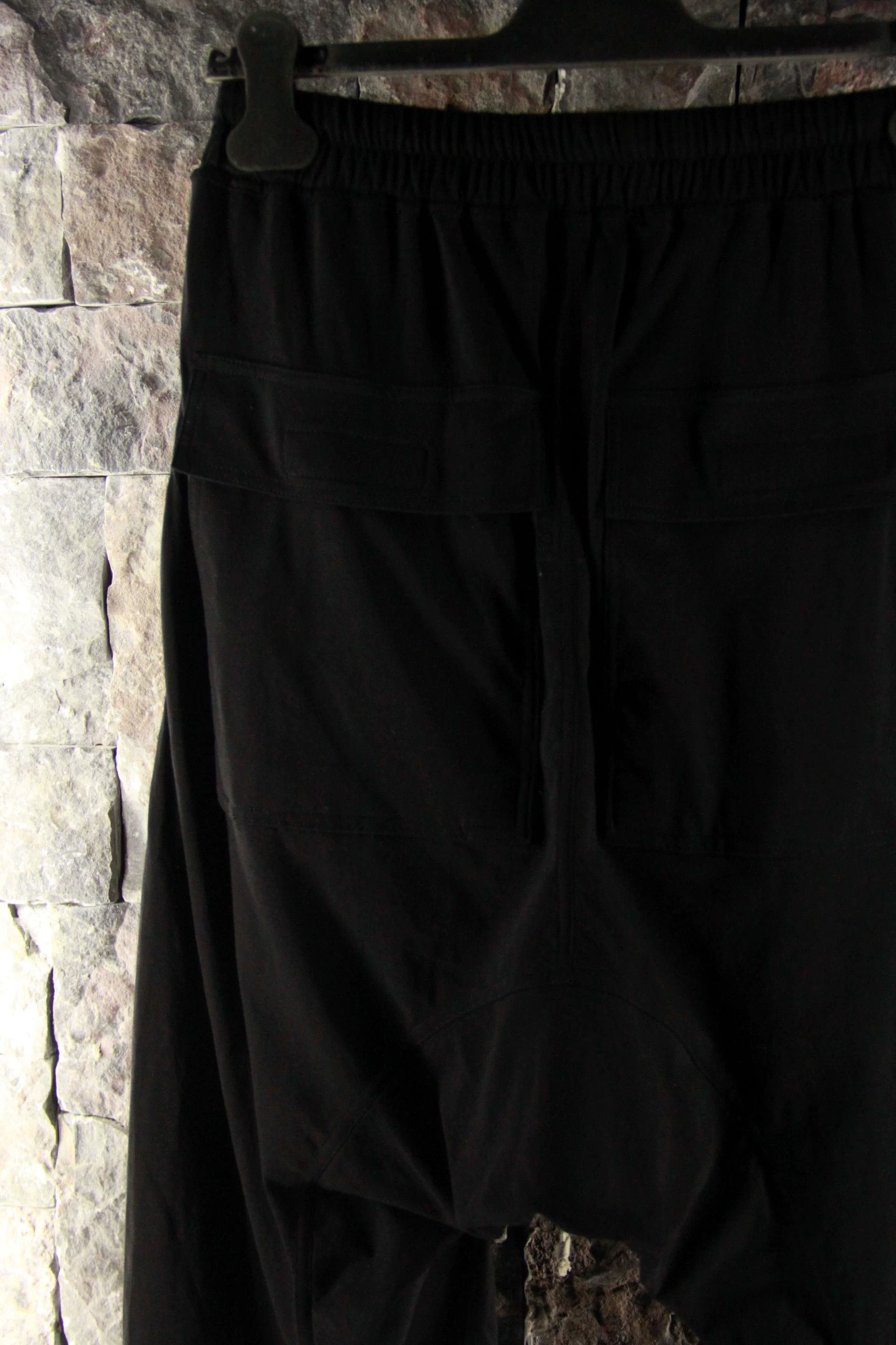 Rick Owens Rick Owens Black Casual Pants Men 30 Size US 30 / EU 46 - 4 Thumbnail