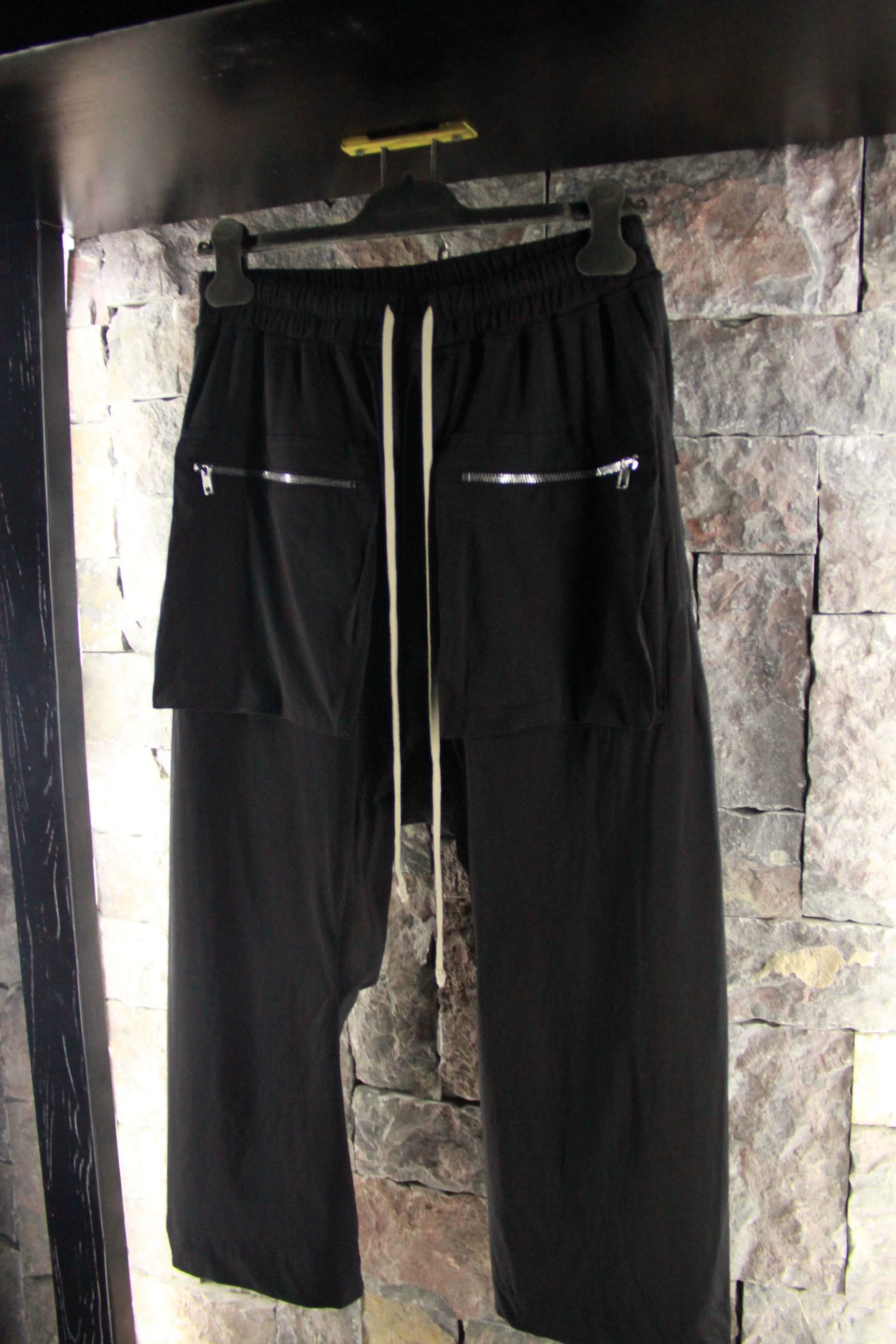 Rick Owens Rick Owens Black Casual Pants Men 30 Size US 30 / EU 46 - 5 Thumbnail