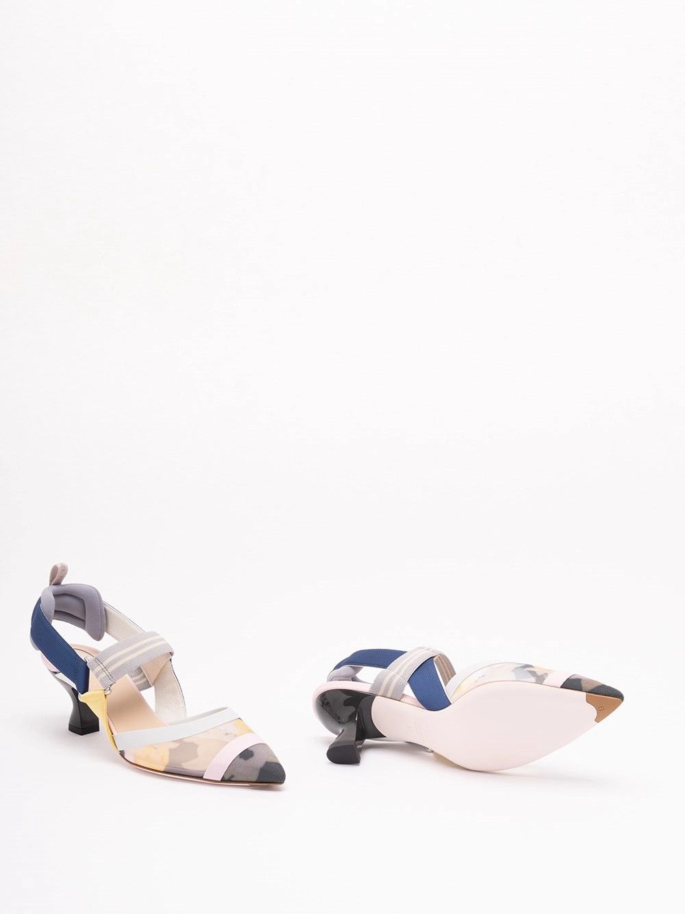 Fendi `Colibrì` Slingbacks Size US 8 / IT 38 - 4 Thumbnail