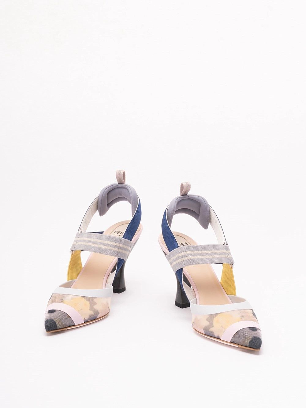 Fendi `Colibrì` Slingbacks Size US 7 / IT 37 - 2 Thumbnail