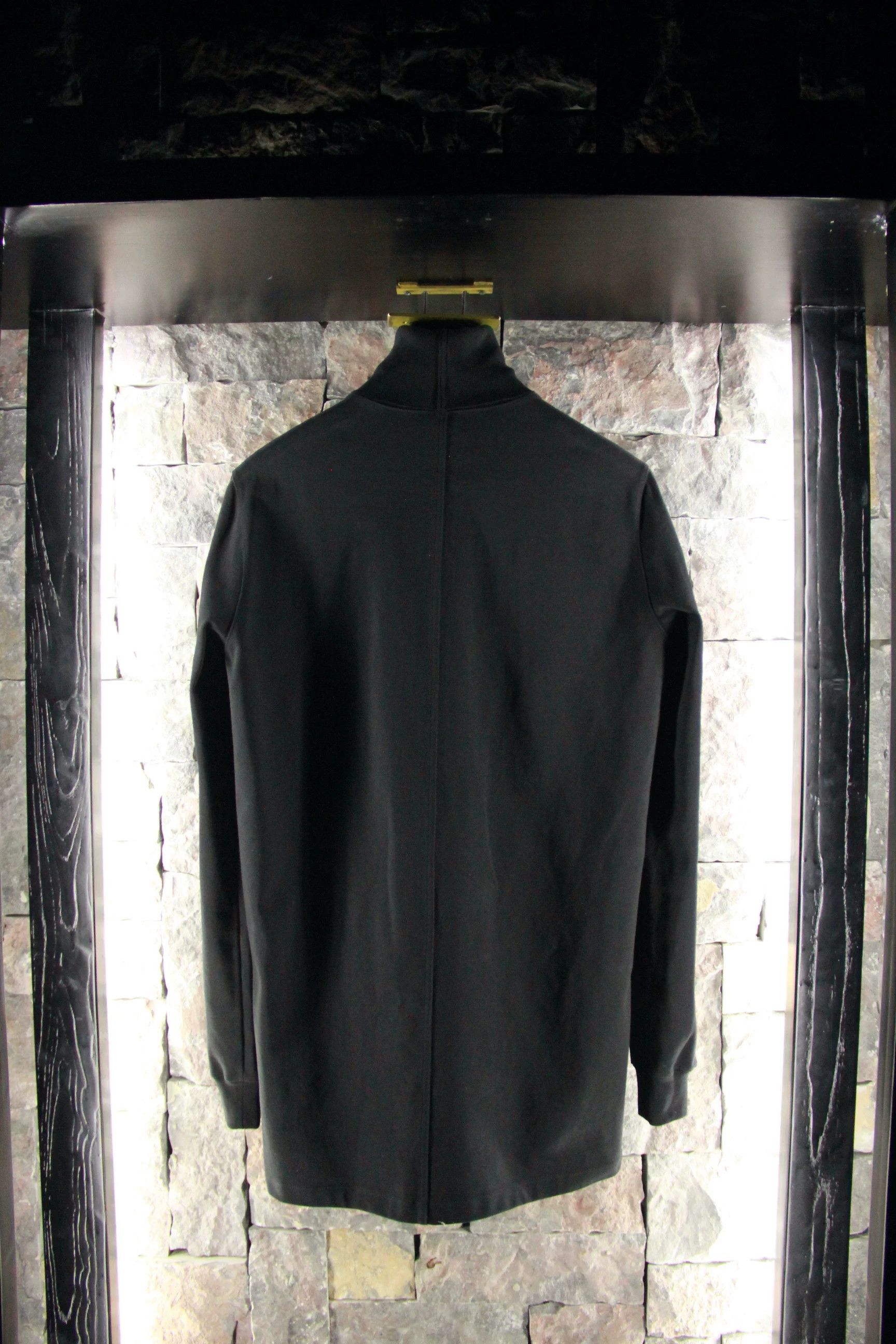 Rick Owens Rick Owens Black Long Sleeve Shirts Men m Size US M / EU 48-50 / 2 - 2 Thumbnail