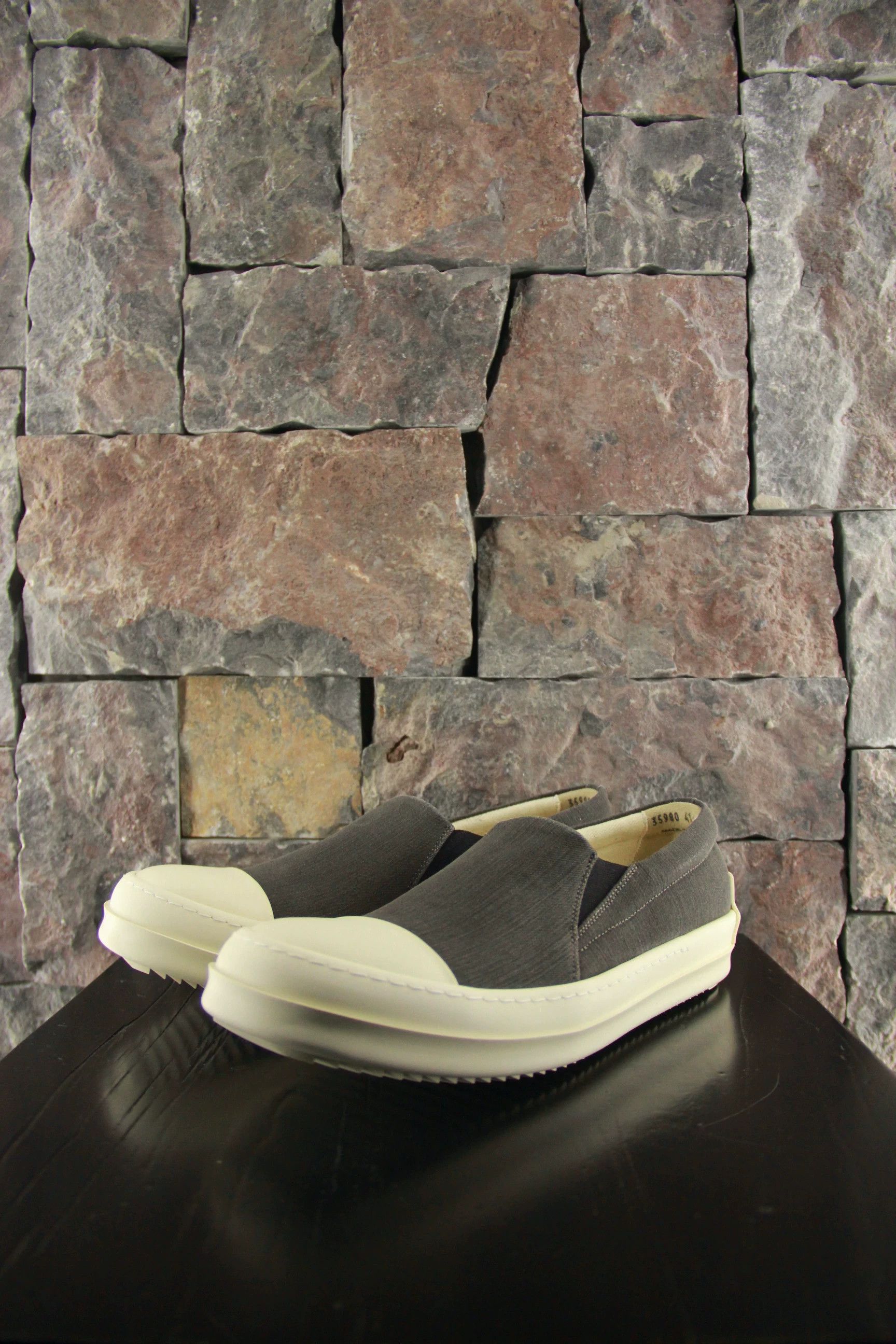 Rick Owens Rick Owens White Slip Ons Men 9 Size US 9 / EU 42 - 4 Thumbnail