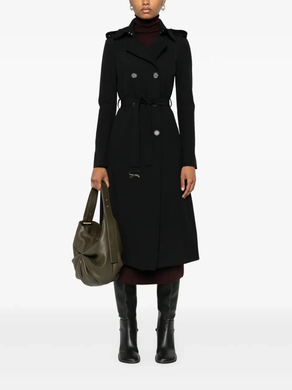 Patrizia Pepe Trench Size M / US 6-8 / IT 42-44 - 2 Thumbnail