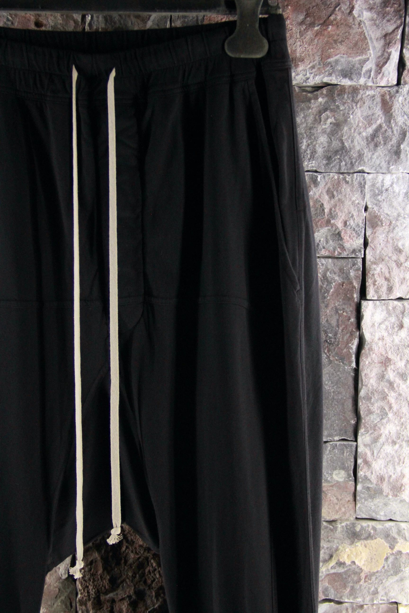 Rick Owens Rick Owens Black Casual Pants Men 28 Size US 28 / EU 44 - 3 Thumbnail