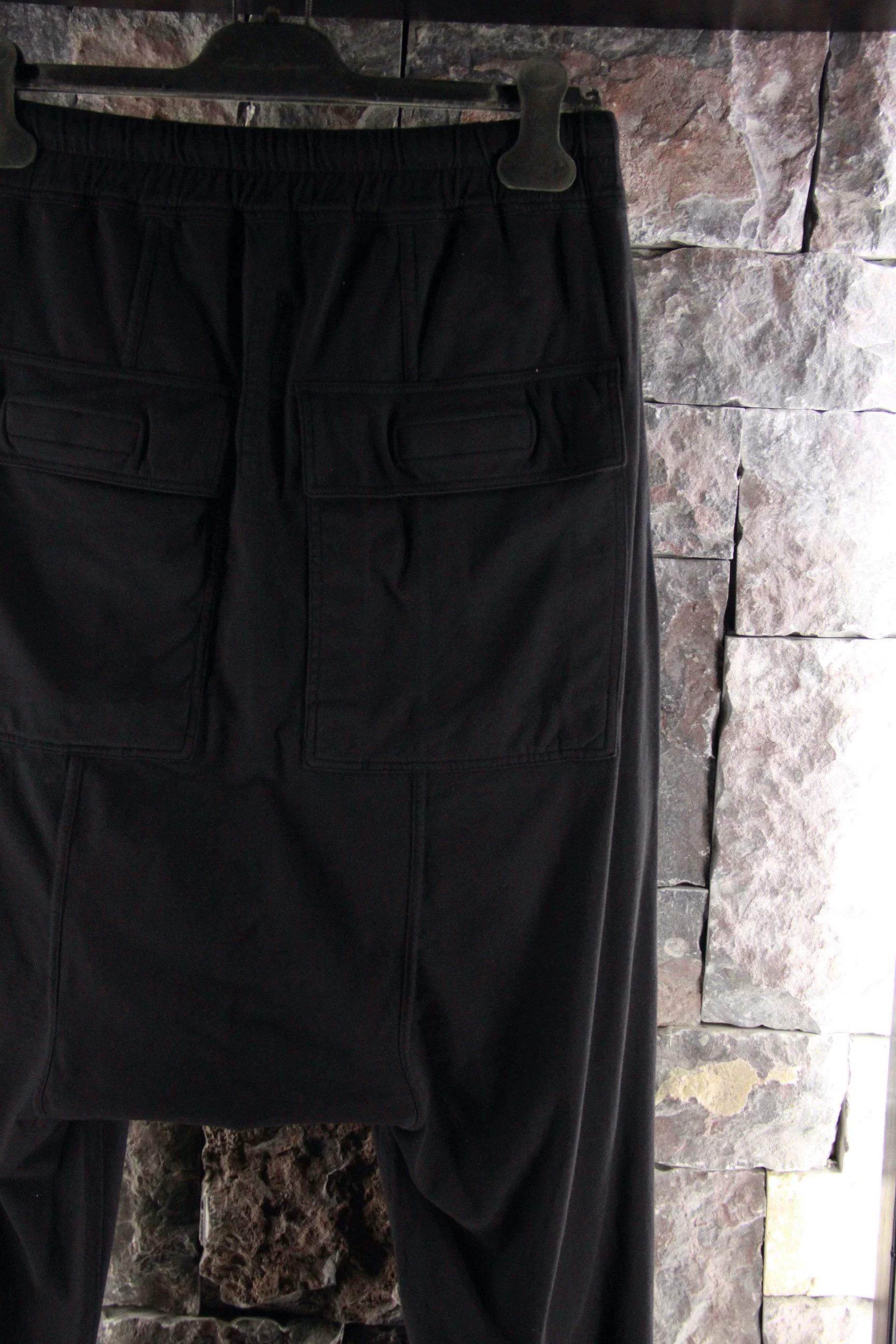 Rick Owens Rick Owens Black Casual Pants Men 32 Size US 32 / EU 48 - 4 Thumbnail